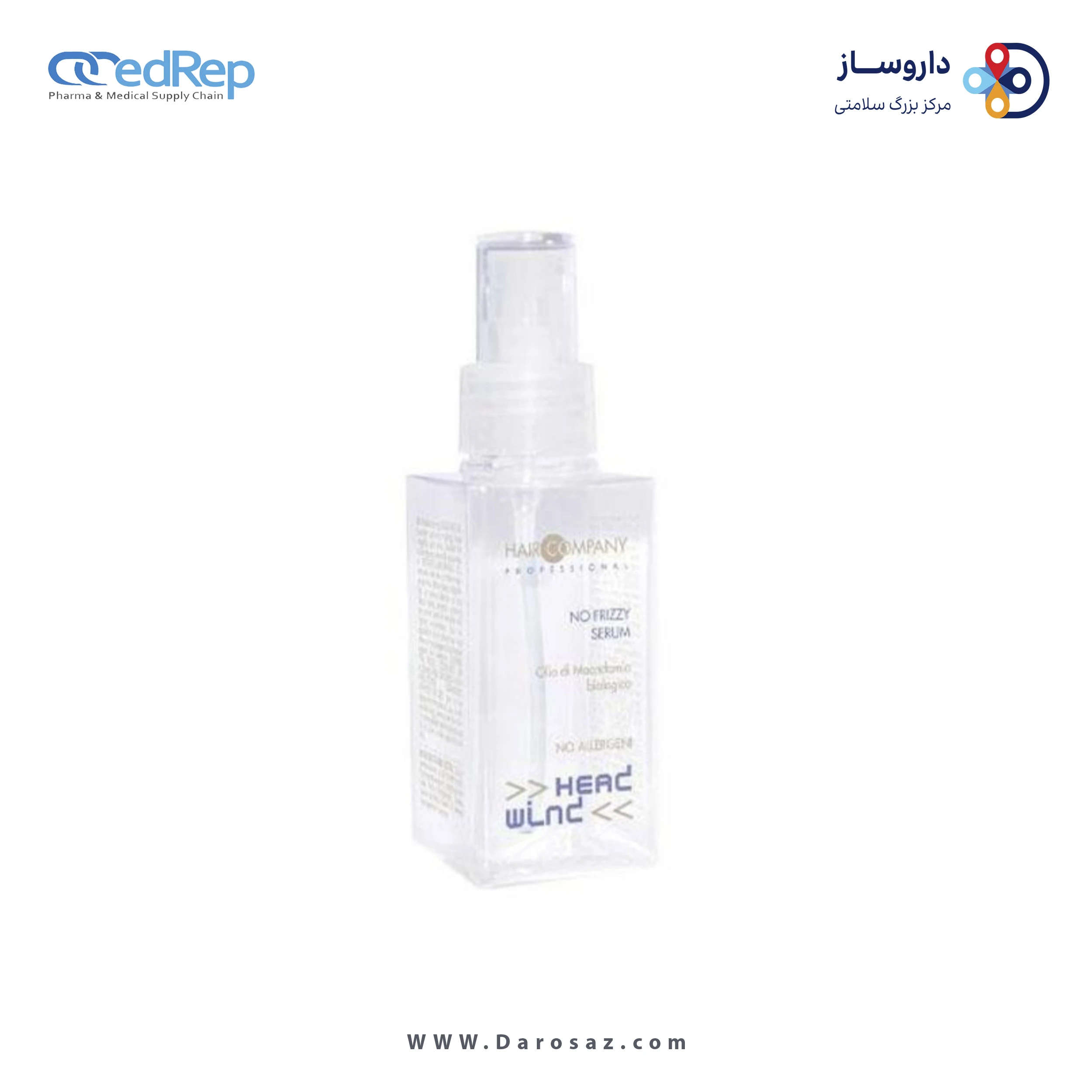 فراورده های حالت دهنده ،نرم کننده وتثبیت کننده آرایش مو (کرمها ، لوسیونها وروغنها) HEAD WIND HEAD WIND NO FRIZZY SERUM