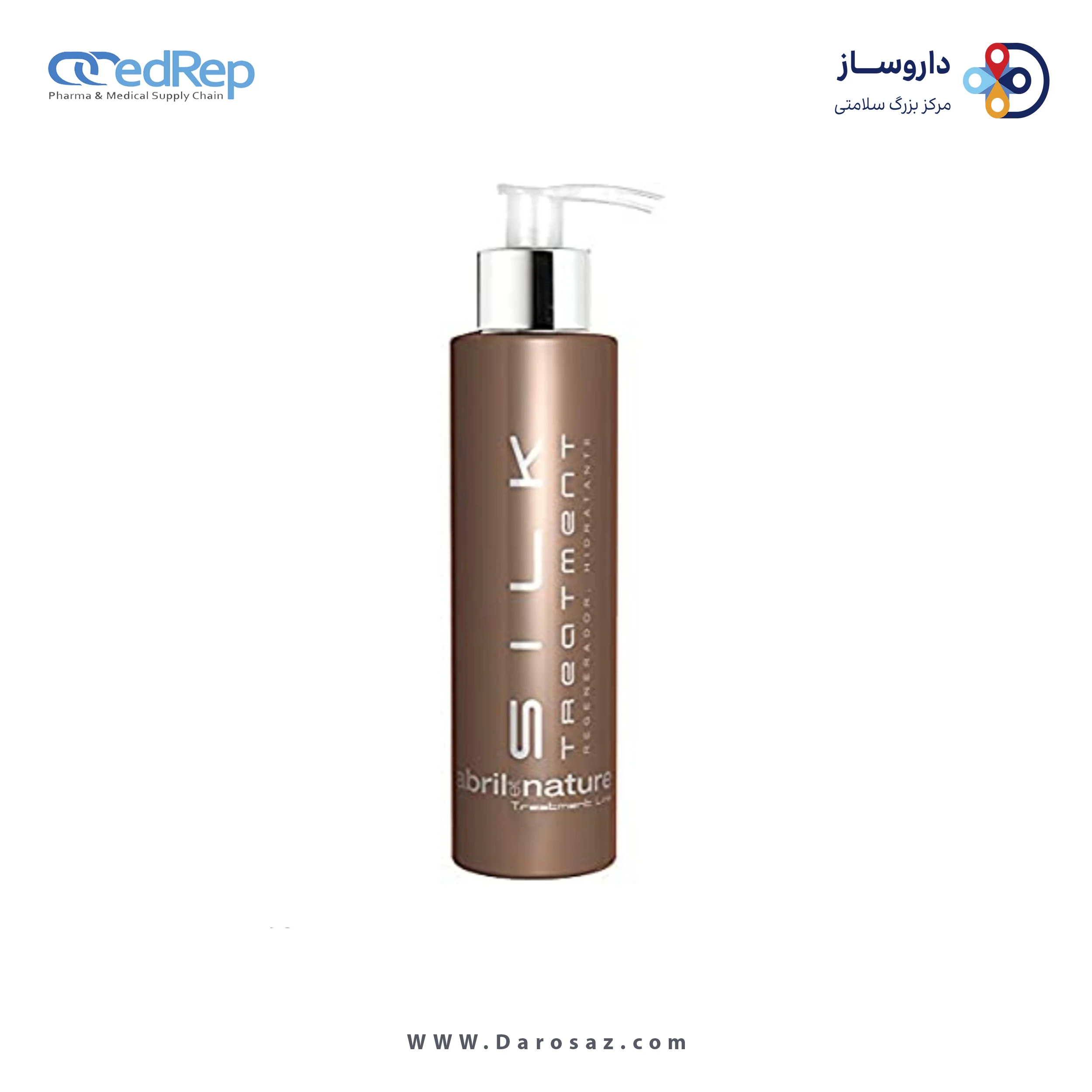 فراورده های حالت دهنده ،نرم کننده وتثبیت کننده آرایش مو (کرمها ، لوسیونها وروغنها) Abril Et Nature SILk TRAT MENT 200 ML