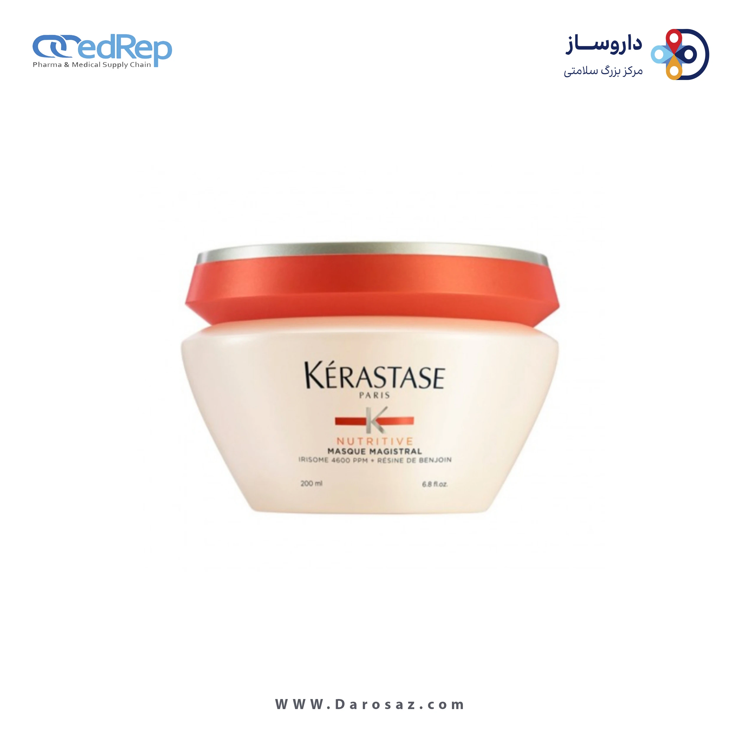 فراورده های حالت دهنده ،نرم کننده وتثبیت کننده آرایش مو (کرمها ، لوسیونها وروغنها) KERASTASE NUTRITIVE MASK MAGISTRAL FUNDAMENTAL NUTRITION MASQUE 200 ML