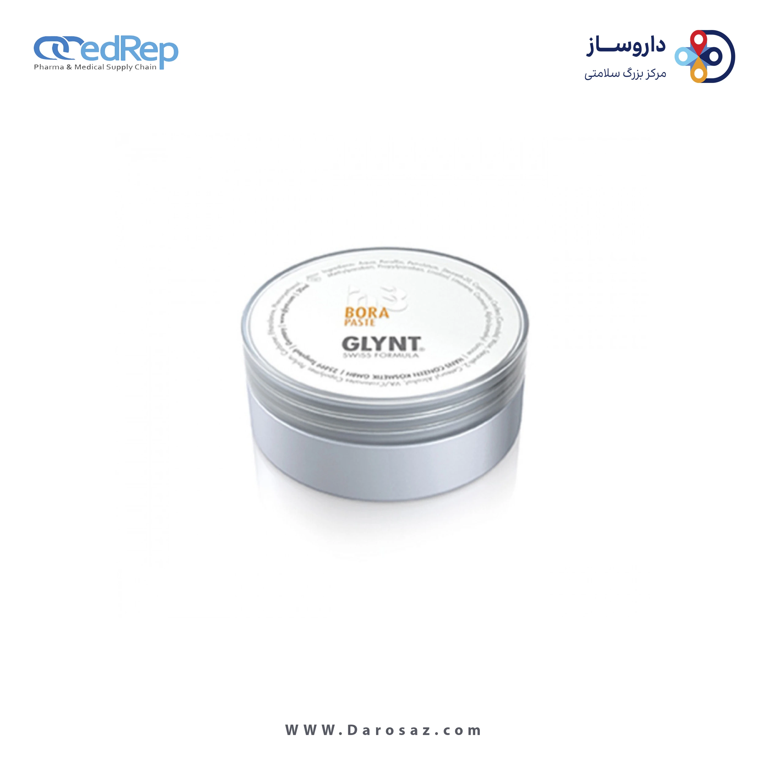 فراورده های حالت دهنده ،نرم کننده وتثبیت کننده آرایش مو (کرمها ، لوسیونها وروغنها) GLYNT Bora Paste 20ml