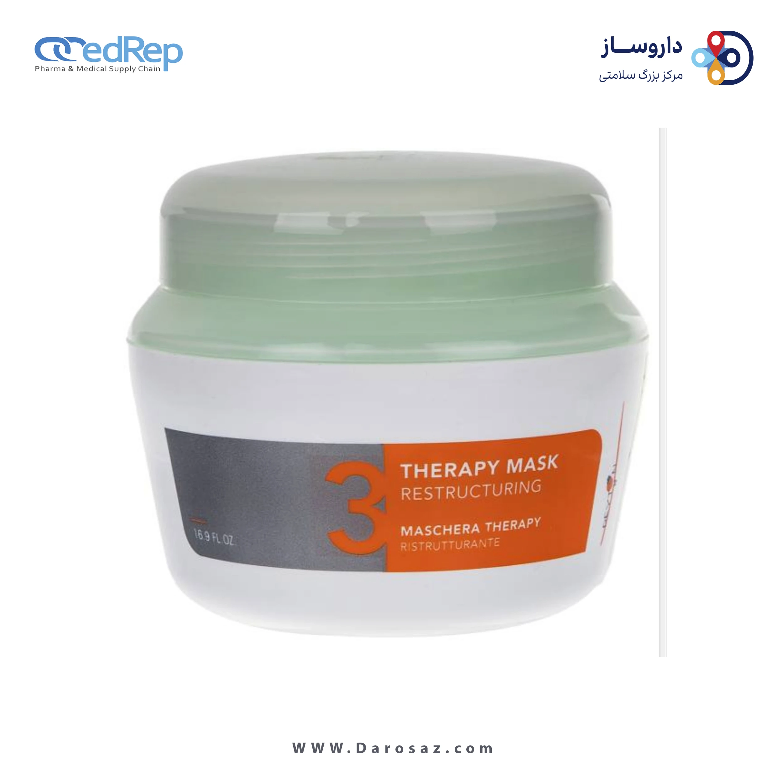 فراورده های حالت دهنده ،نرم کننده وتثبیت کننده آرایش مو (کرمها ، لوسیونها وروغنها) REYTON THERAPY MASK 500ML