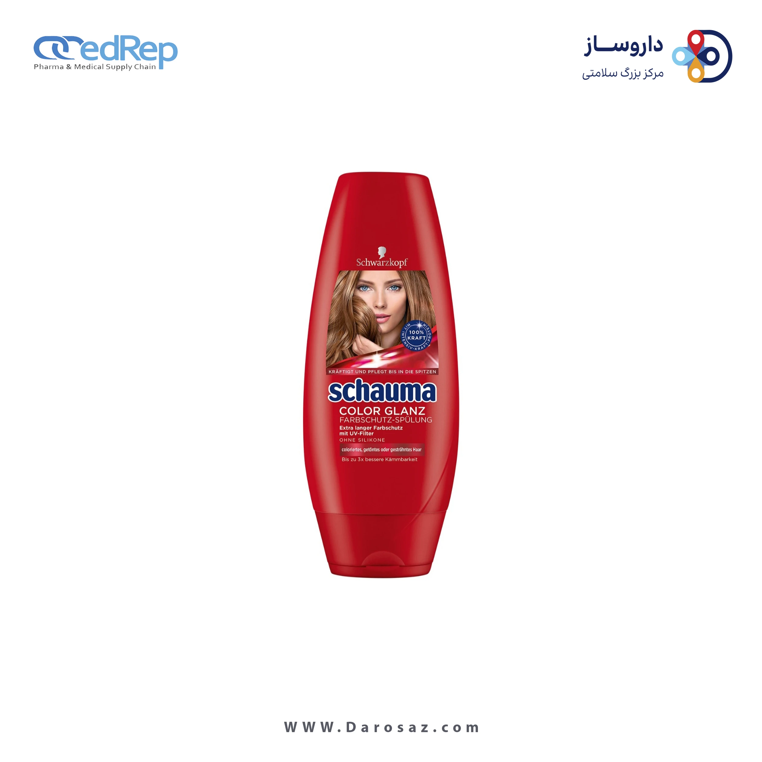 فراورده های حالت دهنده ،نرم کننده وتثبیت کننده آرایش مو (کرمها ، لوسیونها وروغنها) SCHAUMA Conditioner color Shine