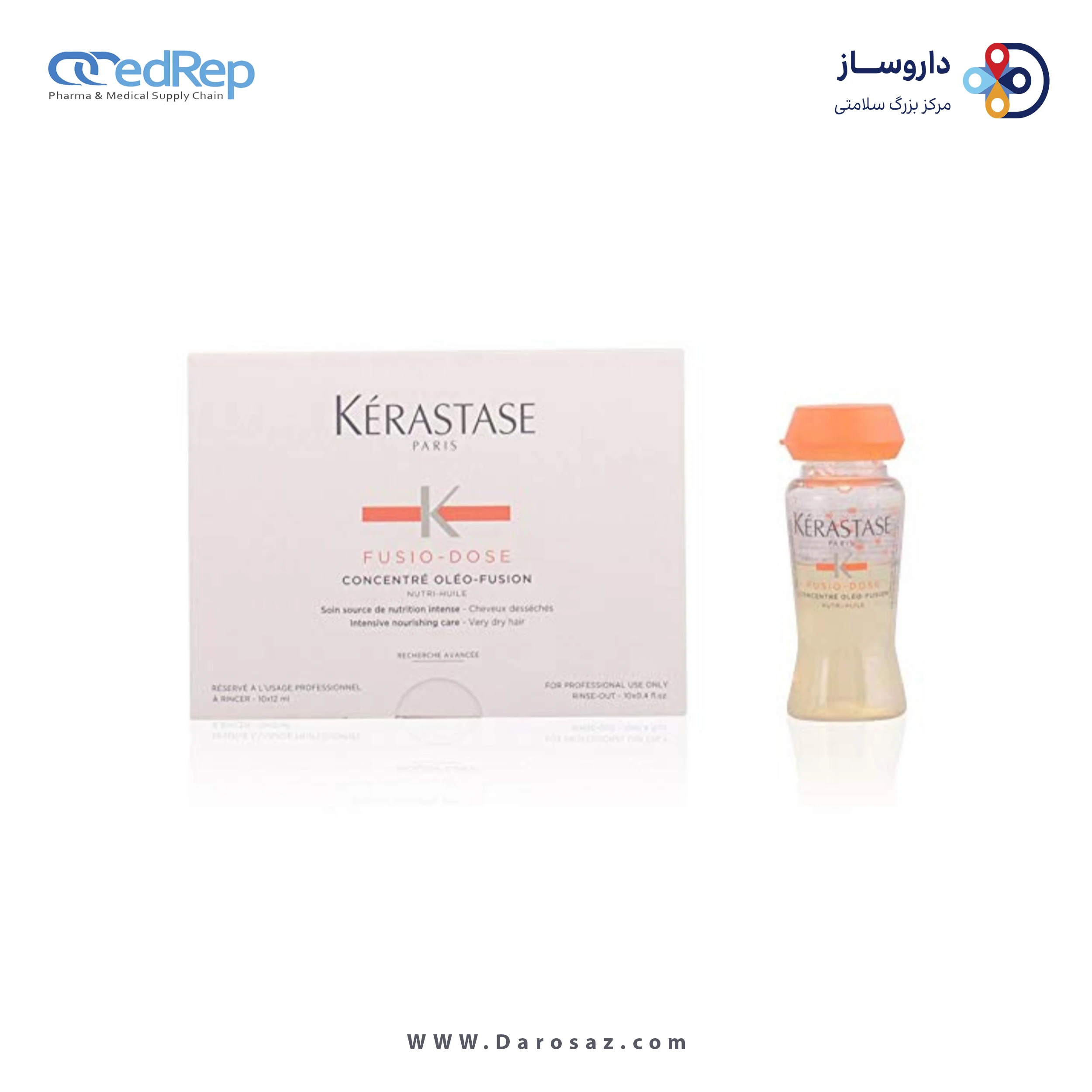 فراورده های حالت دهنده ،نرم کننده وتثبیت کننده آرایش مو (کرمها ، لوسیونها وروغنها) L'OREAL PROFESSIONNEL FUSIO DOSE CONCENTRE DENSIFIQUE INTENSIVE BODIFYING CARE SOIN REDENSIFIANT INTENSIF