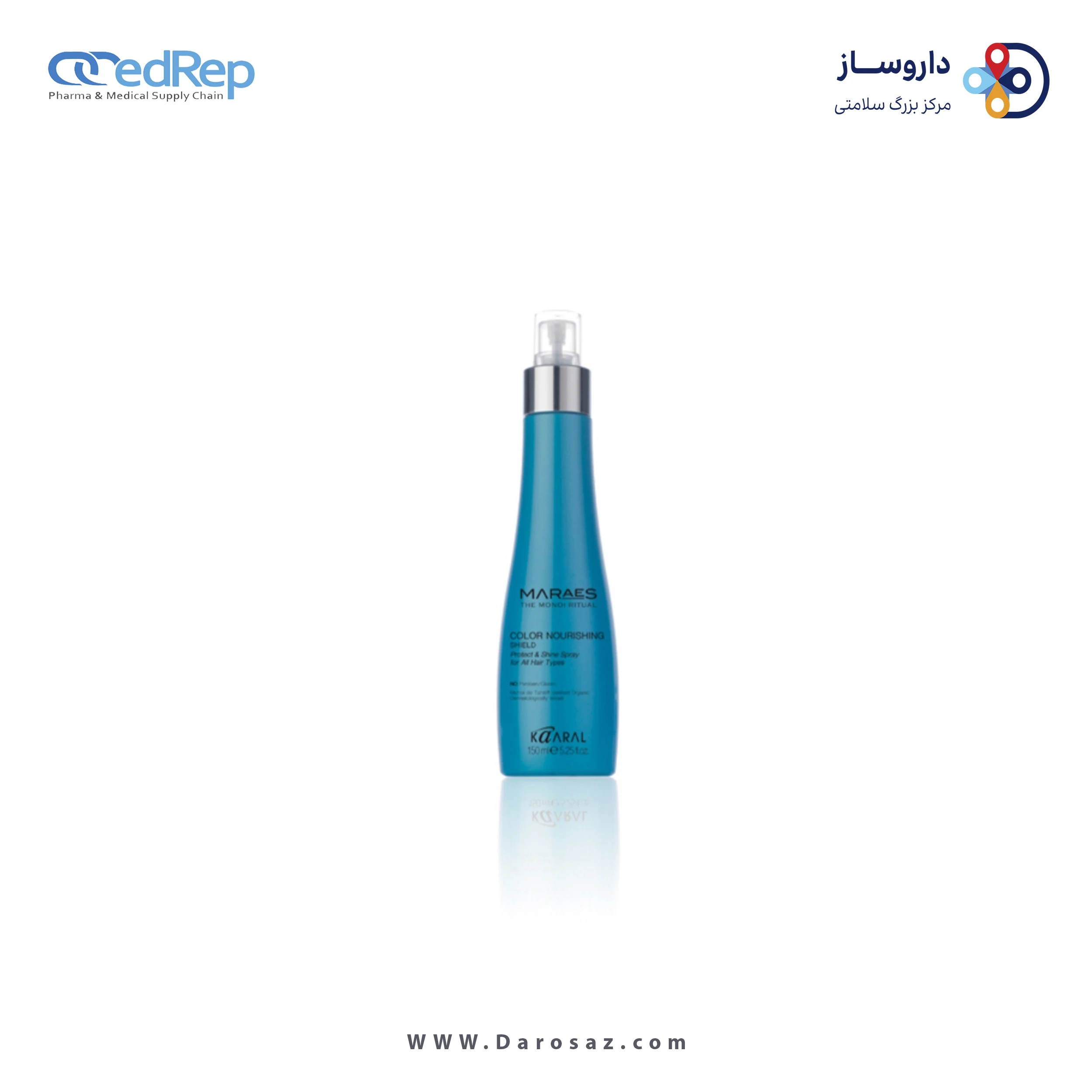 فراورده های حالت دهنده ،نرم کننده وتثبیت کننده آرایش مو (کرمها ، لوسیونها وروغنها) KAARAL Color Nourishing Shield