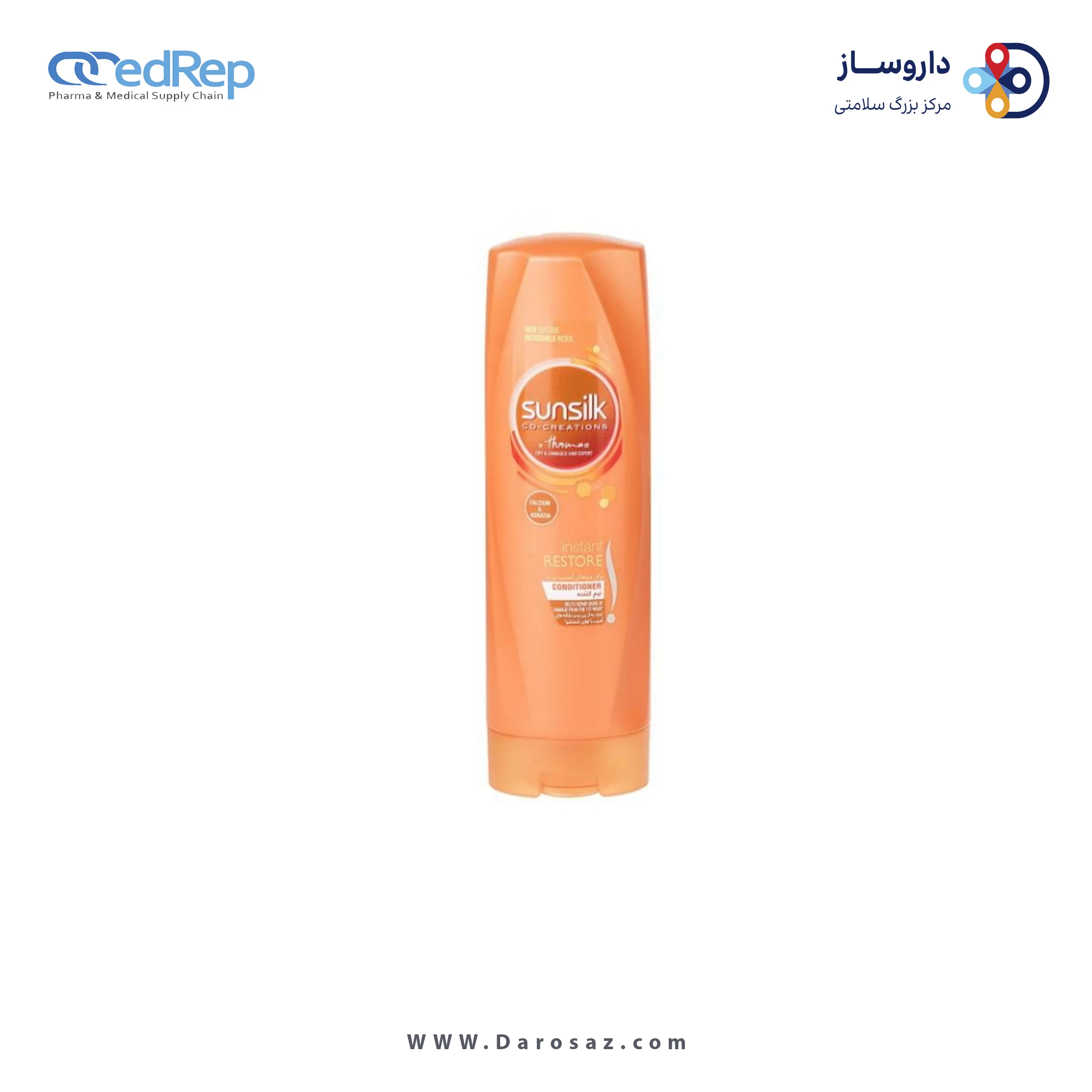 فراورده های حالت دهنده ،نرم کننده وتثبیت کننده آرایش مو (کرمها ، لوسیونها وروغنها) SUNSILK Instant Restore Conditioner 350ML