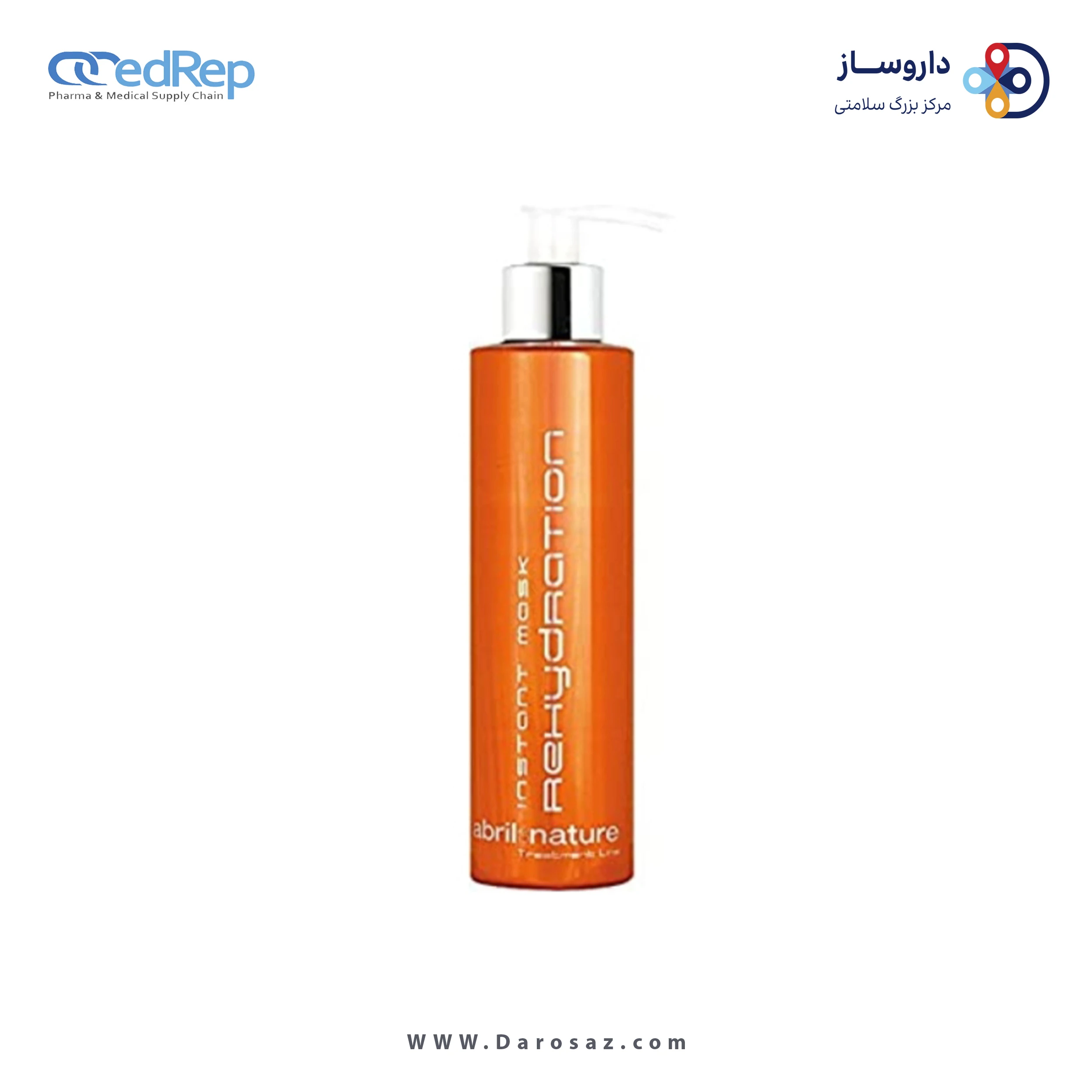 فراورده های حالت دهنده ،نرم کننده وتثبیت کننده آرایش مو (کرمها ، لوسیونها وروغنها) Abril Et Nature INSTANT MASK REHYDRATION