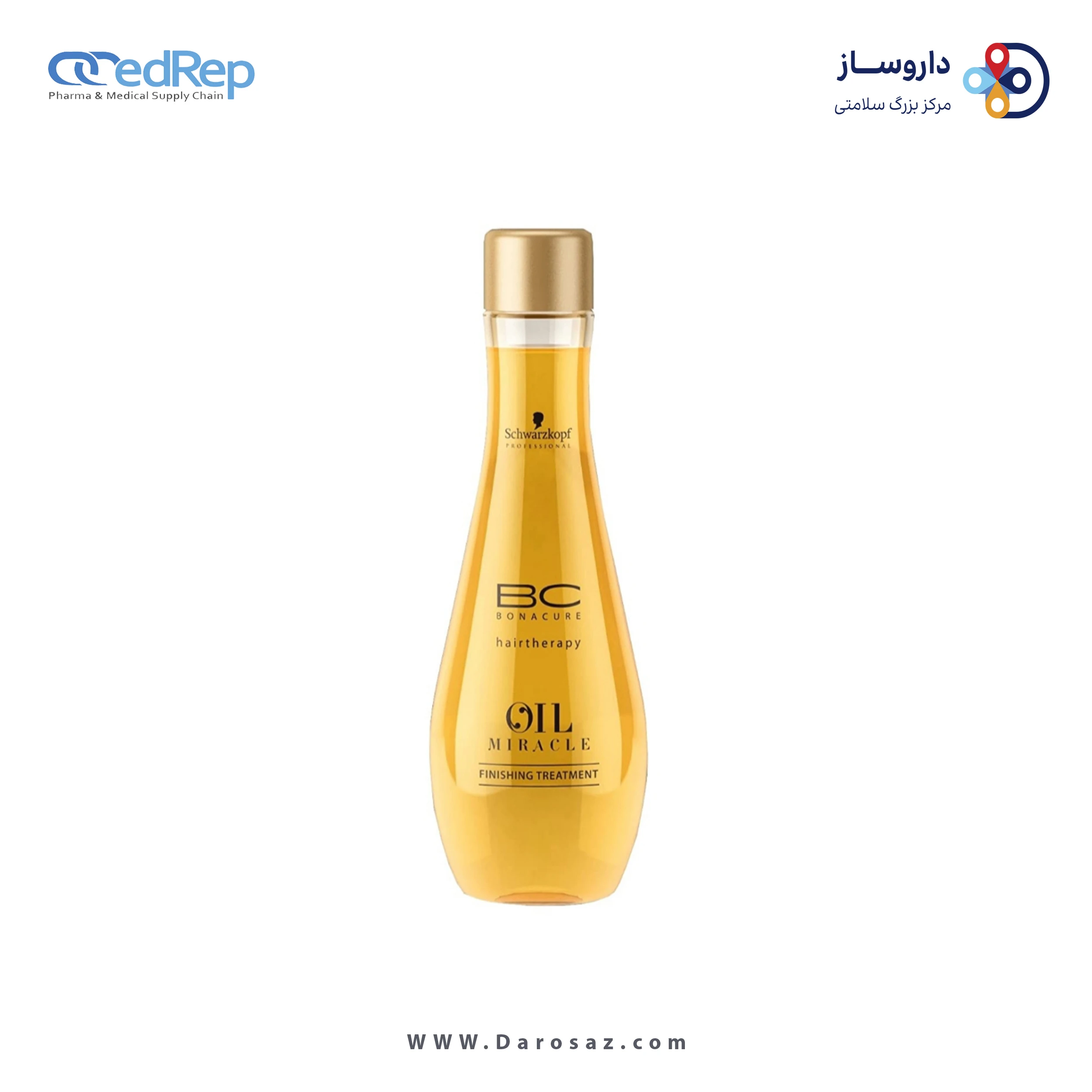 فراورده های حالت دهنده ،نرم کننده وتثبیت کننده آرایش مو (کرمها ، لوسیونها وروغنها) BC BONACURE Hairtherapy oil MIRACIE LIGHT FINISHING TREATMENT for fine to normal hair