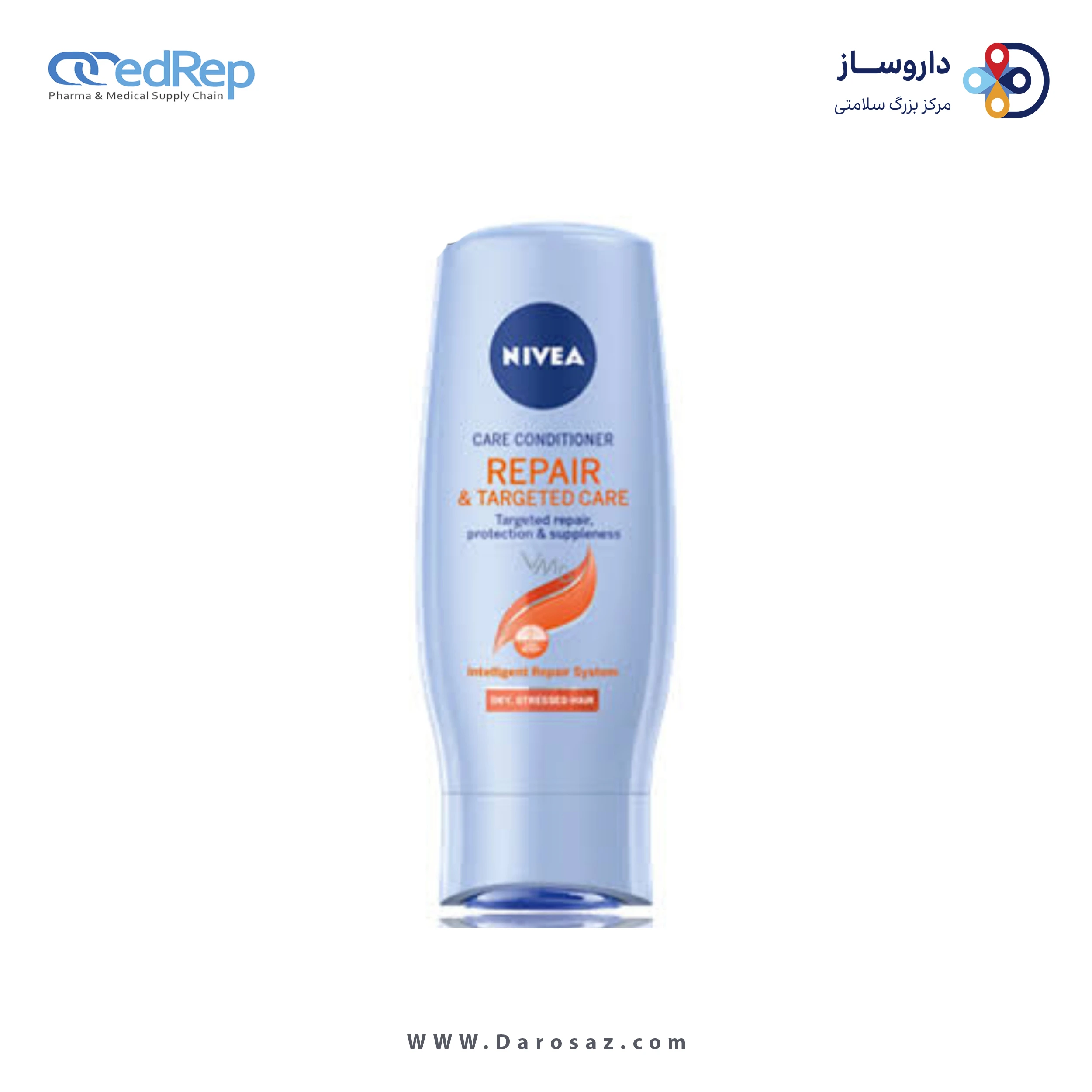 فراورده های حالت دهنده ،نرم کننده وتثبیت کننده آرایش مو (کرمها ، لوسیونها وروغنها) NIVEA CARE CONDITIONER REPAIR TARGETED CARE packaging 2