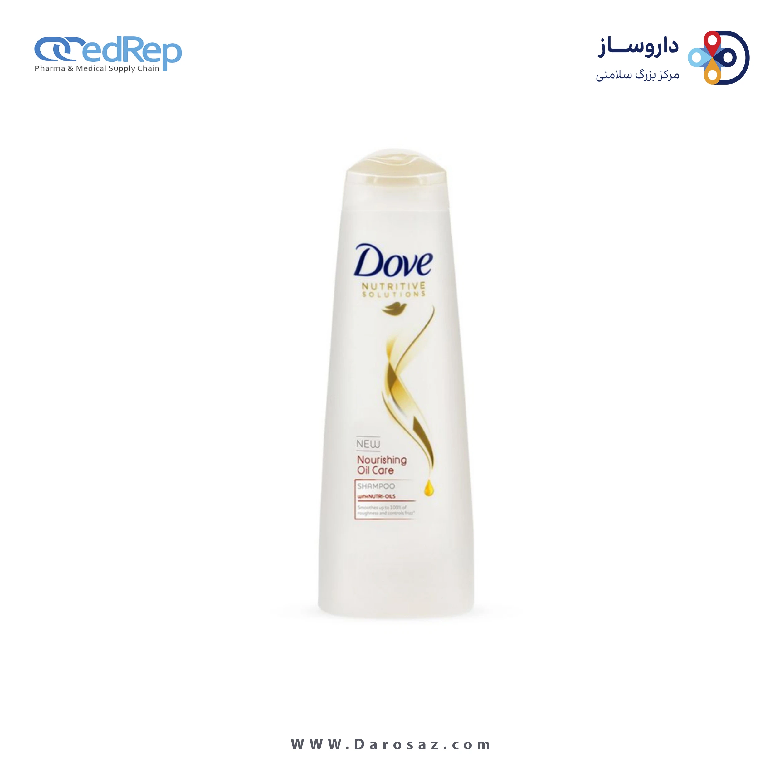 فراورده های حالت دهنده ،نرم کننده وتثبیت کننده آرایش مو (کرمها ، لوسیونها وروغنها) DOVE Nourishing Oil Care Hair Conditioner 200ml