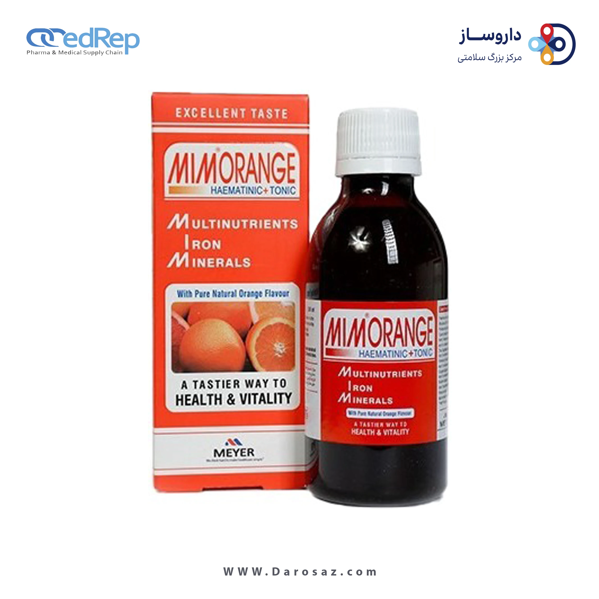 میم اورنج 200 میلی لیتر شربت