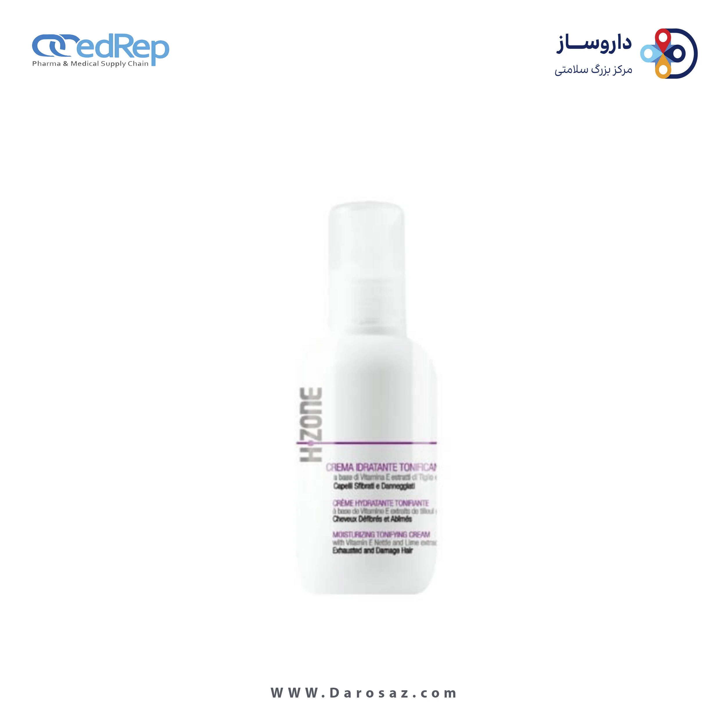 فراورده های حالت دهنده ،نرم کننده وتثبیت کننده آرایش مو (کرمها ، لوسیونها وروغنها) RENEE BLANCHE HZONE Moisturizing tonifying cream( crema idratante tonificante