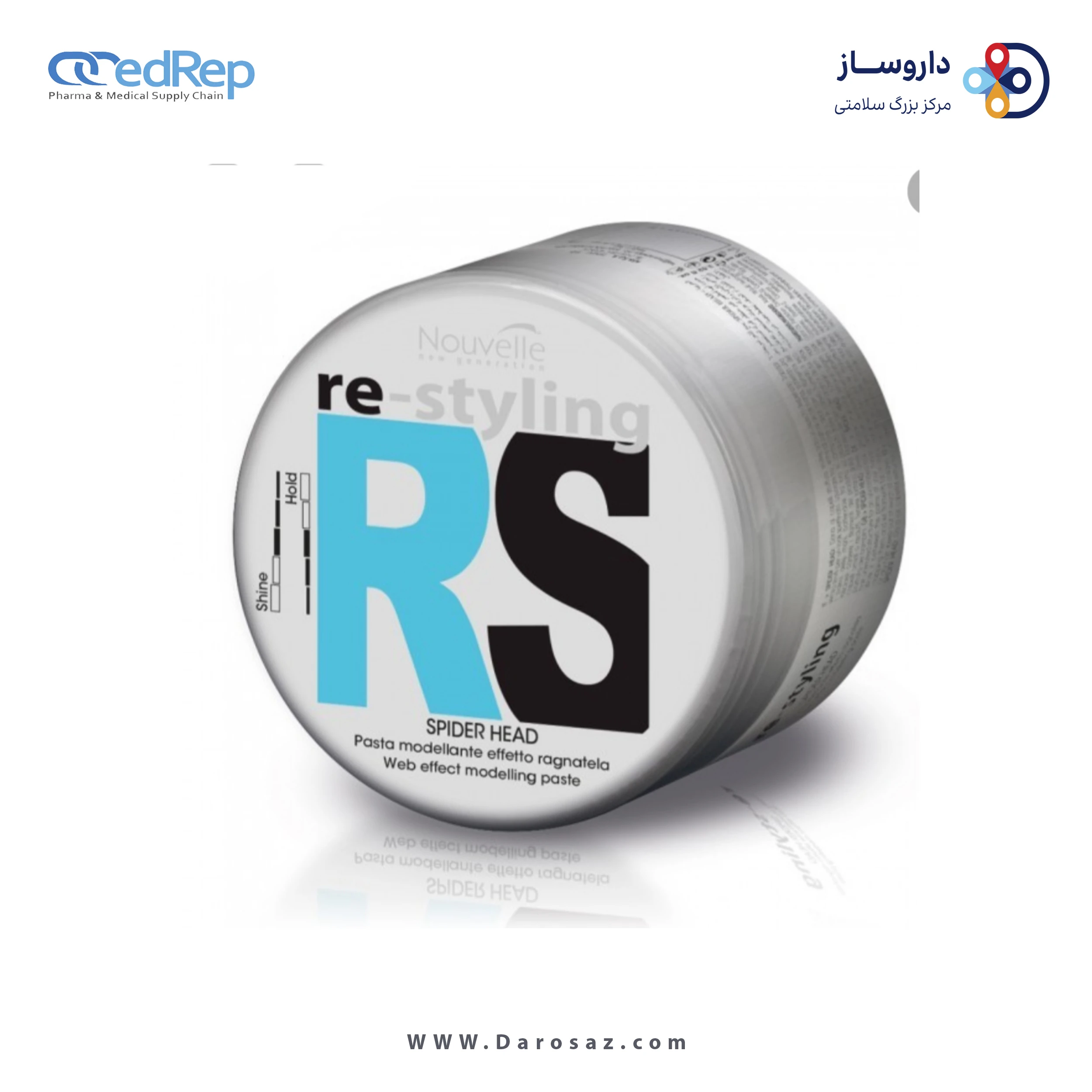 فراورده های حالت دهنده ،نرم کننده وتثبیت کننده آرایش مو (کرمها ، لوسیونها وروغنها) NOUVELLE U:rule Spider Head