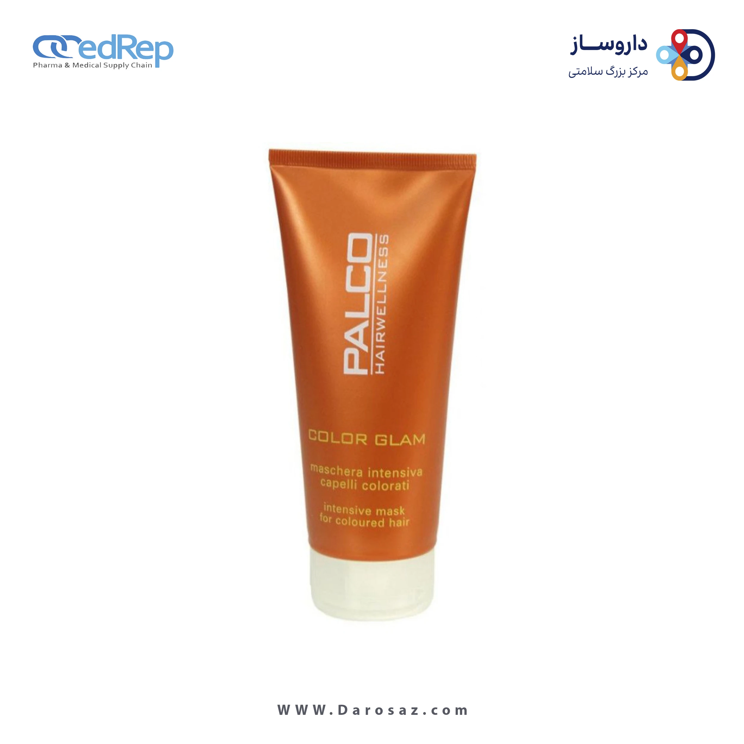 فراورده های حالت دهنده ،نرم کننده وتثبیت کننده آرایش مو (کرمها ، لوسیونها وروغنها) PALCO PROFESSIONAL Color Glam Intensive Mask 200ml