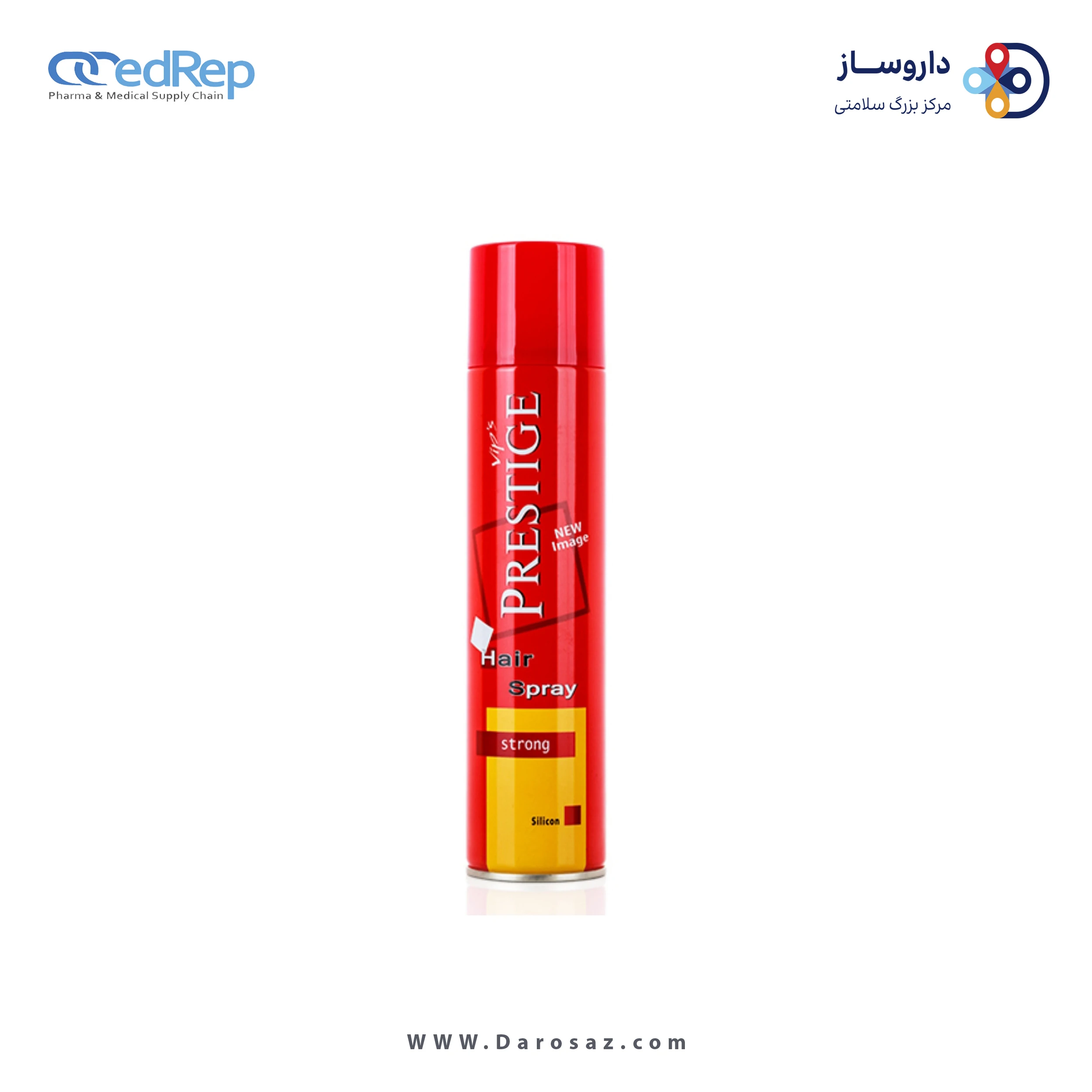 فراورده های حالت دهنده ،نرم کننده وتثبیت کننده آرایش مو (کرمها ، لوسیونها وروغنها)  VIP'S PRESTIGE Styling Gel Strong Effect spray