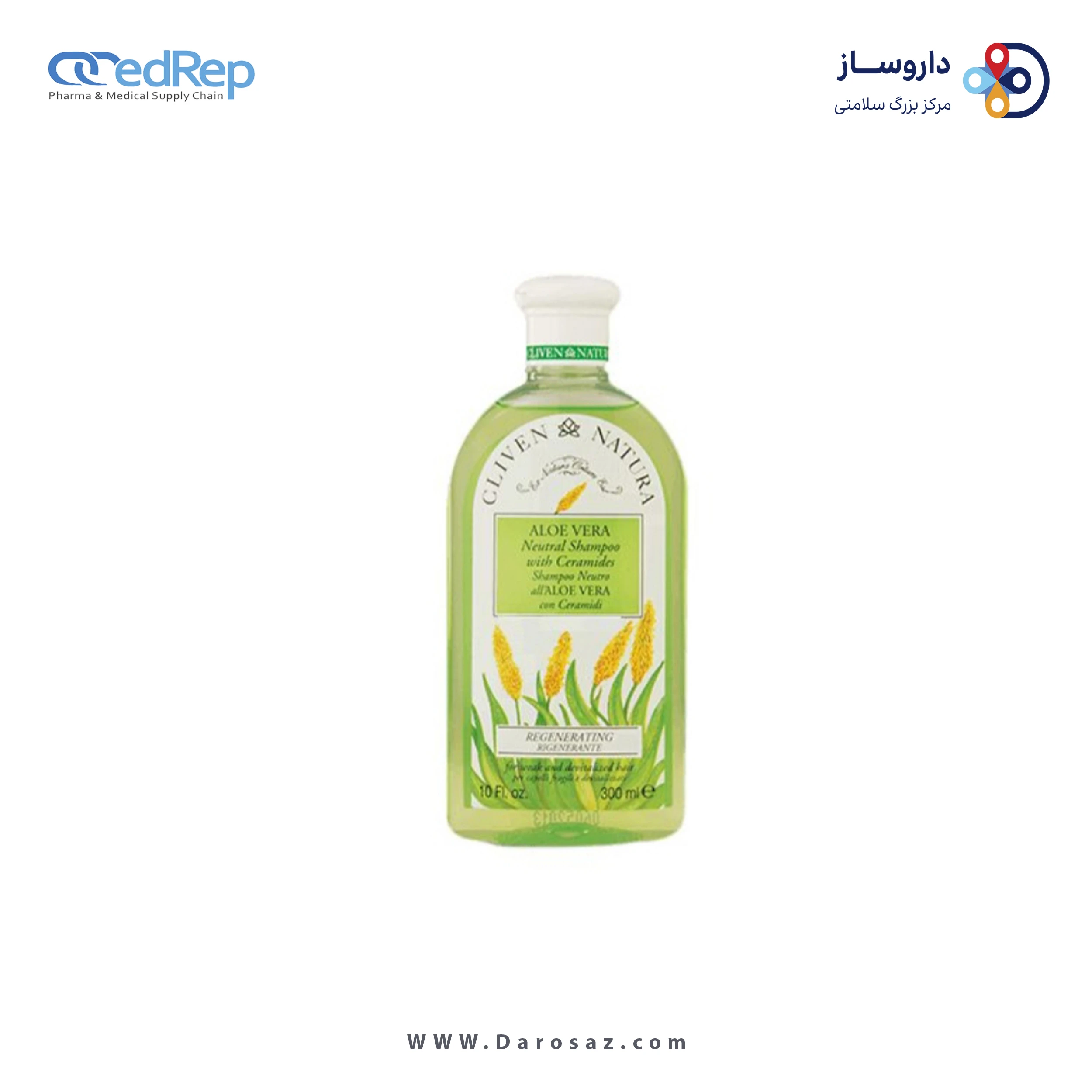 فراورده های حالت دهنده ،نرم کننده وتثبیت کننده آرایش مو (کرمها ، لوسیونها وروغنها) CLIVEN Natura Aloe Vera Conditioner