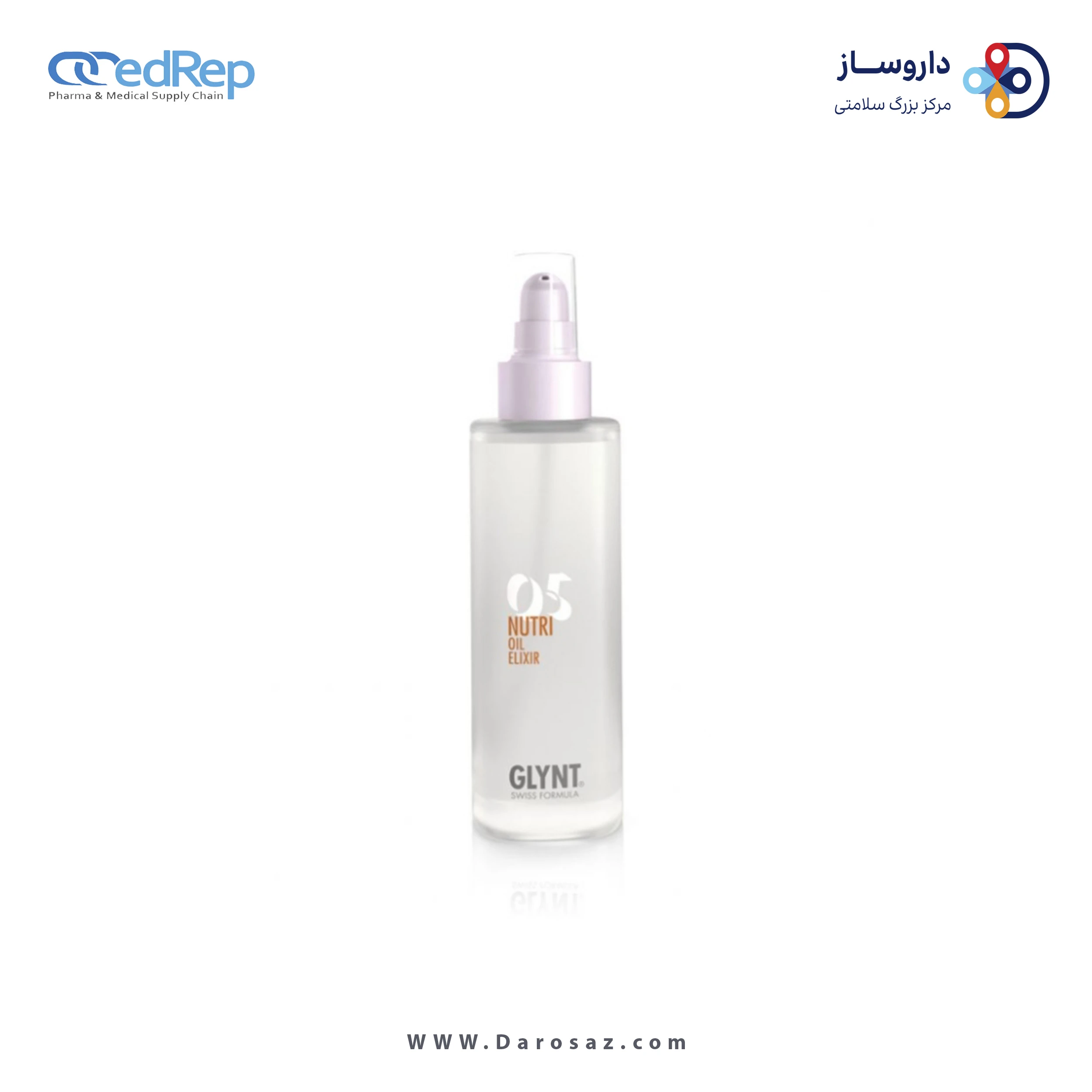 فراورده های حالت دهنده ،نرم کننده وتثبیت کننده آرایش مو (کرمها ، لوسیونها وروغنها) GLYNT Nutri Oil Elixir