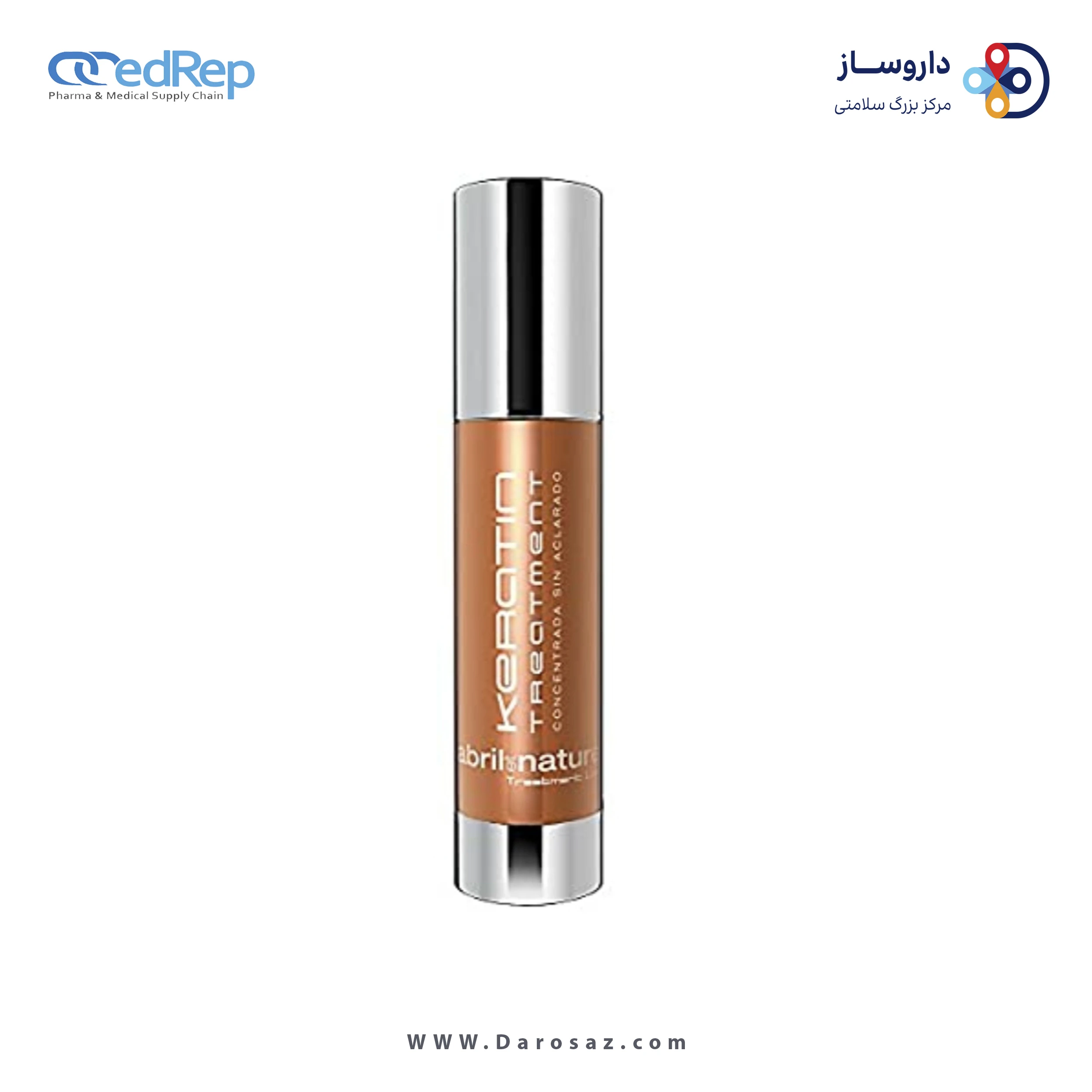 فراورده های حالت دهنده ،نرم کننده وتثبیت کننده آرایش مو (کرمها ، لوسیونها وروغنها) Abril Et Nature KERATIN INTENSIVE 50 ML