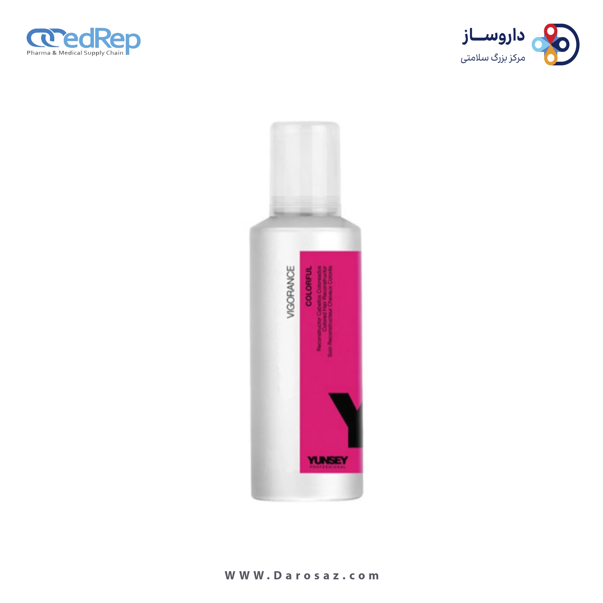 فراورده های حالت دهنده ،نرم کننده وتثبیت کننده آرایش مو (کرمها ، لوسیونها وروغنها) YUNSEY Professional vigorance reconstructor coloured hair