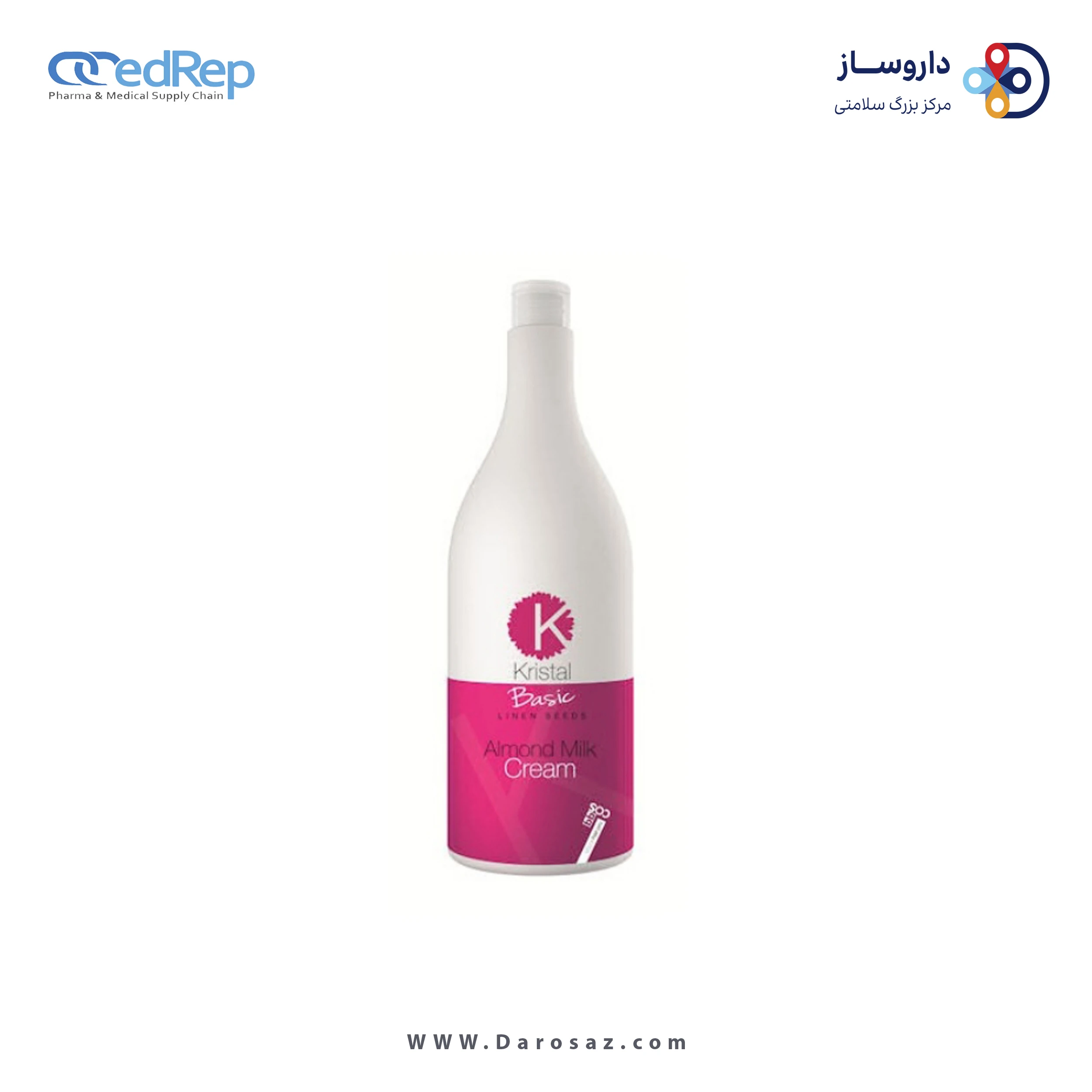 فراورده های حالت دهنده ،نرم کننده وتثبیت کننده آرایش مو (کرمها ، لوسیونها وروغنها) BBCOS KRISTAL BASIC ALMOND MILK CREAM
