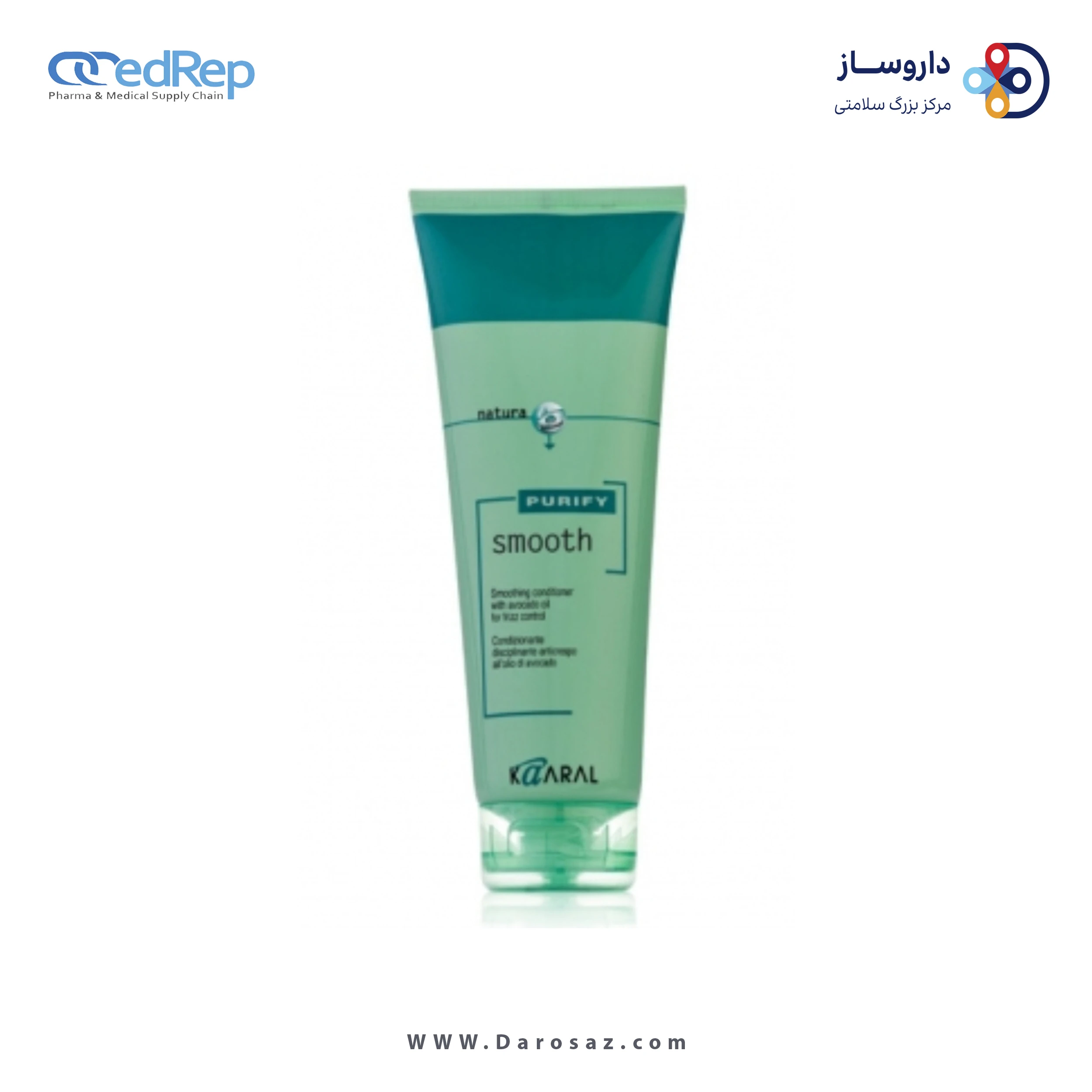 فراورده های حالت دهنده ،نرم کننده وتثبیت کننده آرایش مو (کرمها ، لوسیونها وروغنها) KAARAL Smooth Smoothing Conditioner 250 ml