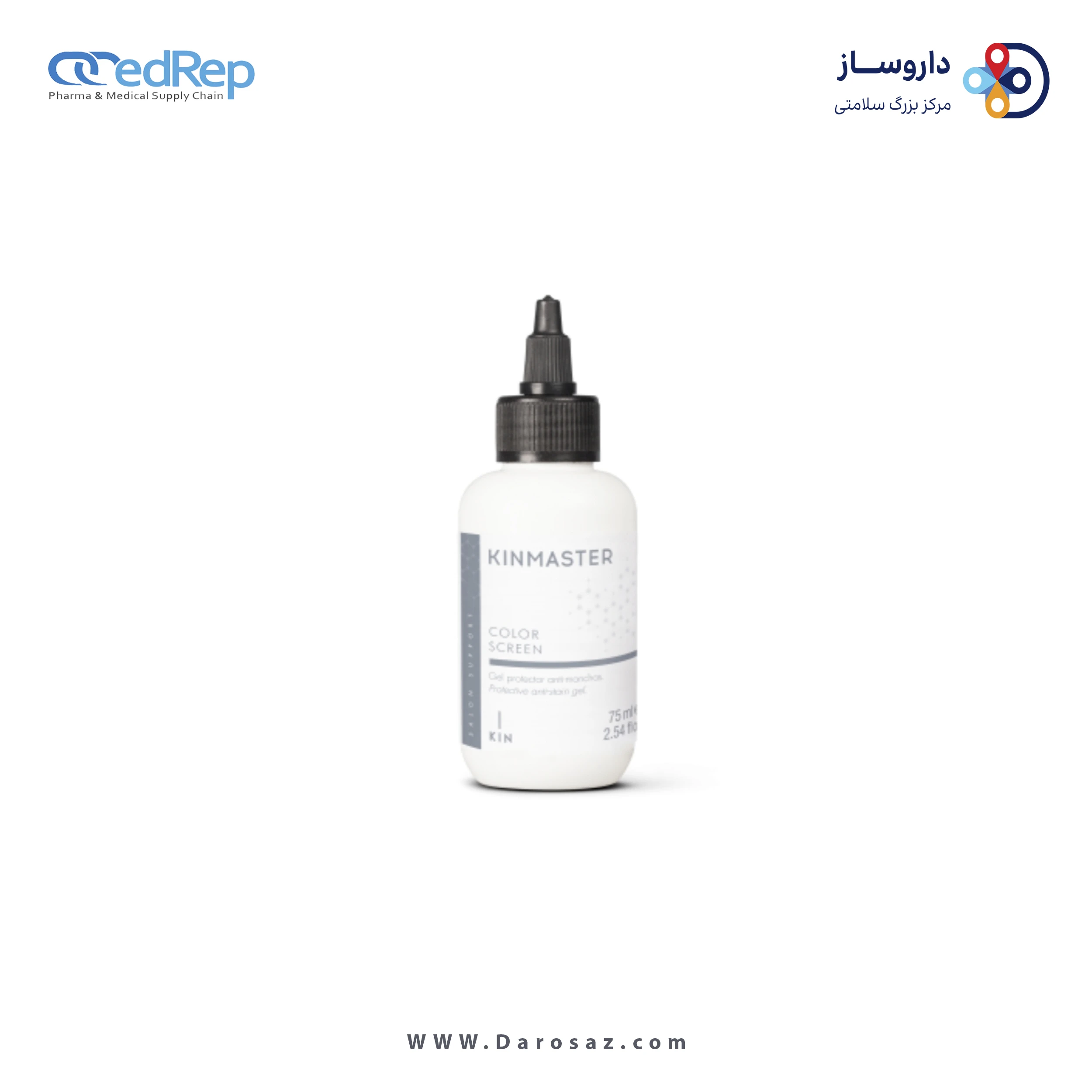 فراورده های حالت دهنده ،نرم کننده وتثبیت کننده آرایش مو (کرمها ، لوسیونها وروغنها) KIN KINMASTER COLOR SCREEN 75 ML