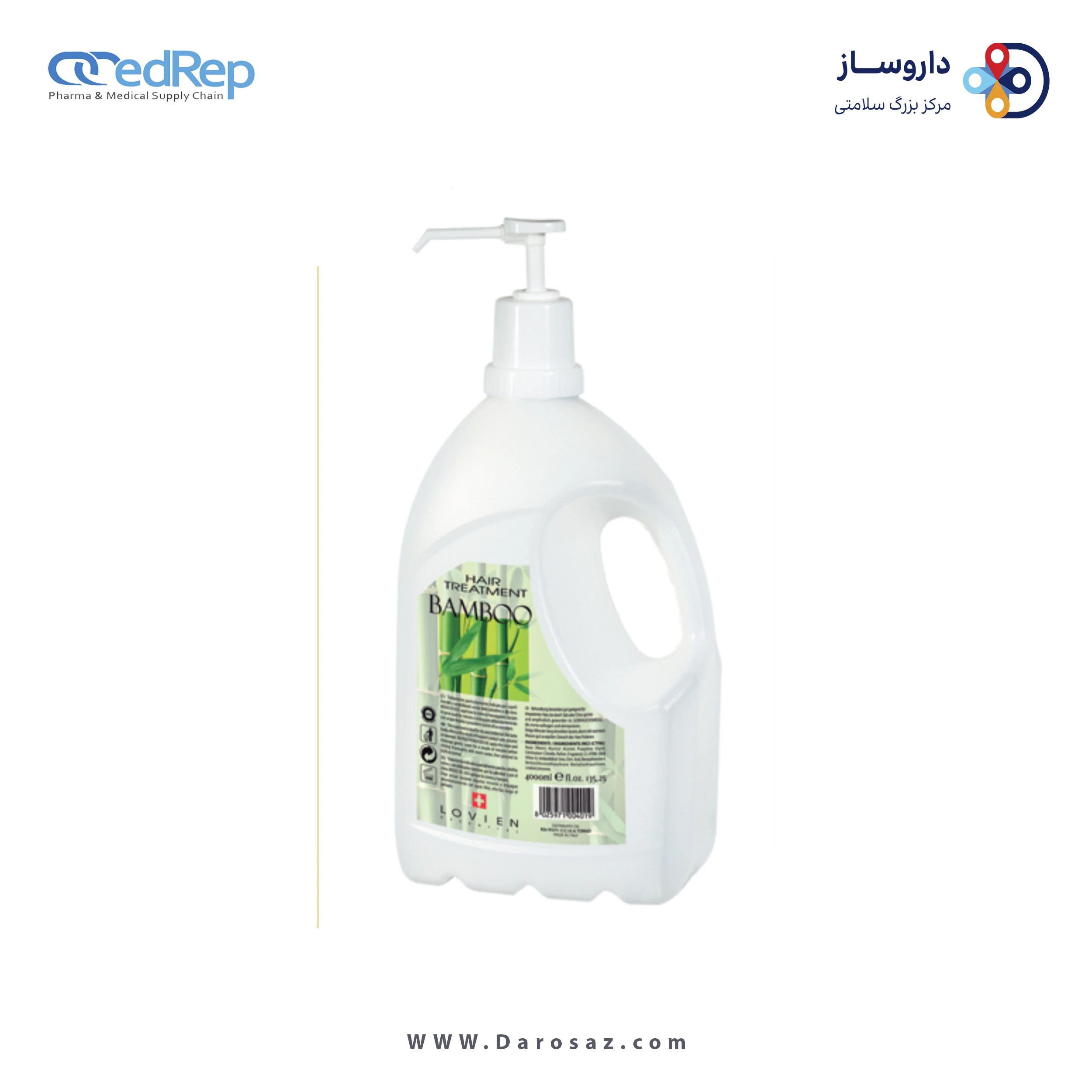 فراورده های حالت دهنده ،نرم کننده وتثبیت کننده آرایش مو (کرمها ، لوسیونها وروغنها) LOVIEN ESSENTIAL HAIR TREATMENT BAMBOO