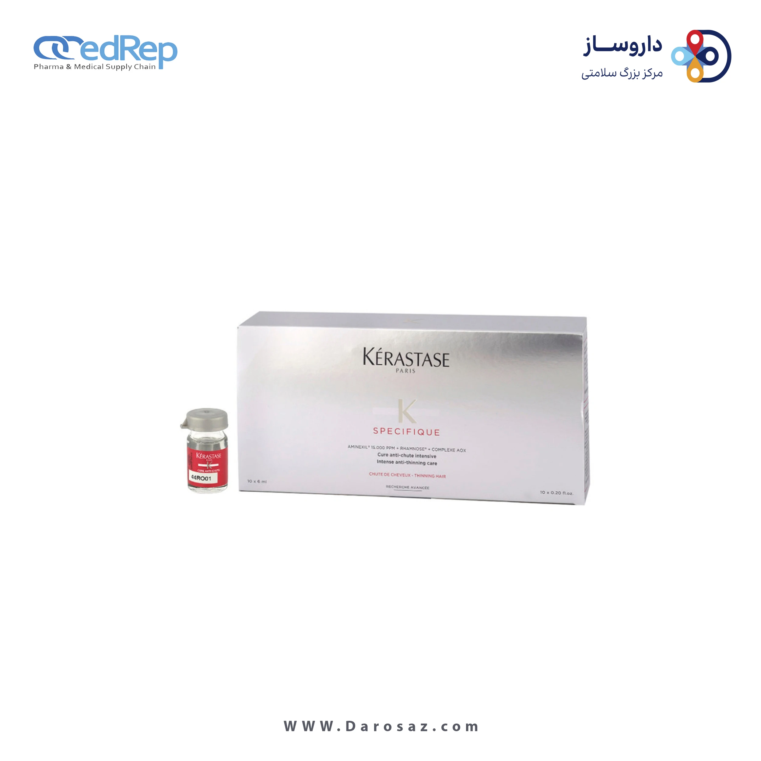 فراورده های حالت دهنده ،نرم کننده وتثبیت کننده آرایش مو (کرمها ، لوسیونها وروغنها) KERASTASE SPECIPIQUE INTENSE ANTI THINNING CARE