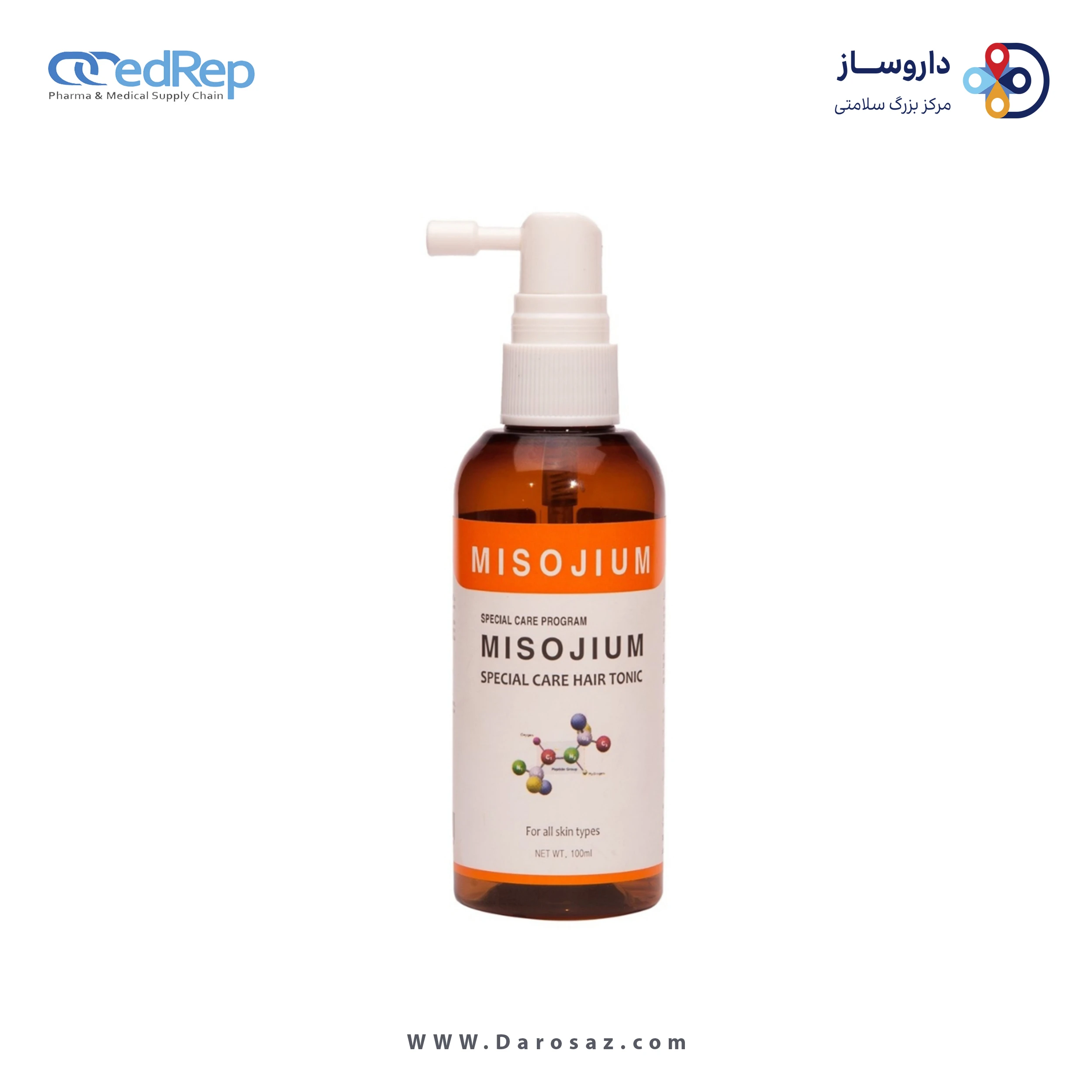فراورده های حالت دهنده ،نرم کننده وتثبیت کننده آرایش مو (کرمها ، لوسیونها وروغنها) MISOJIUM Special Care Hair Tonic ( Serum)