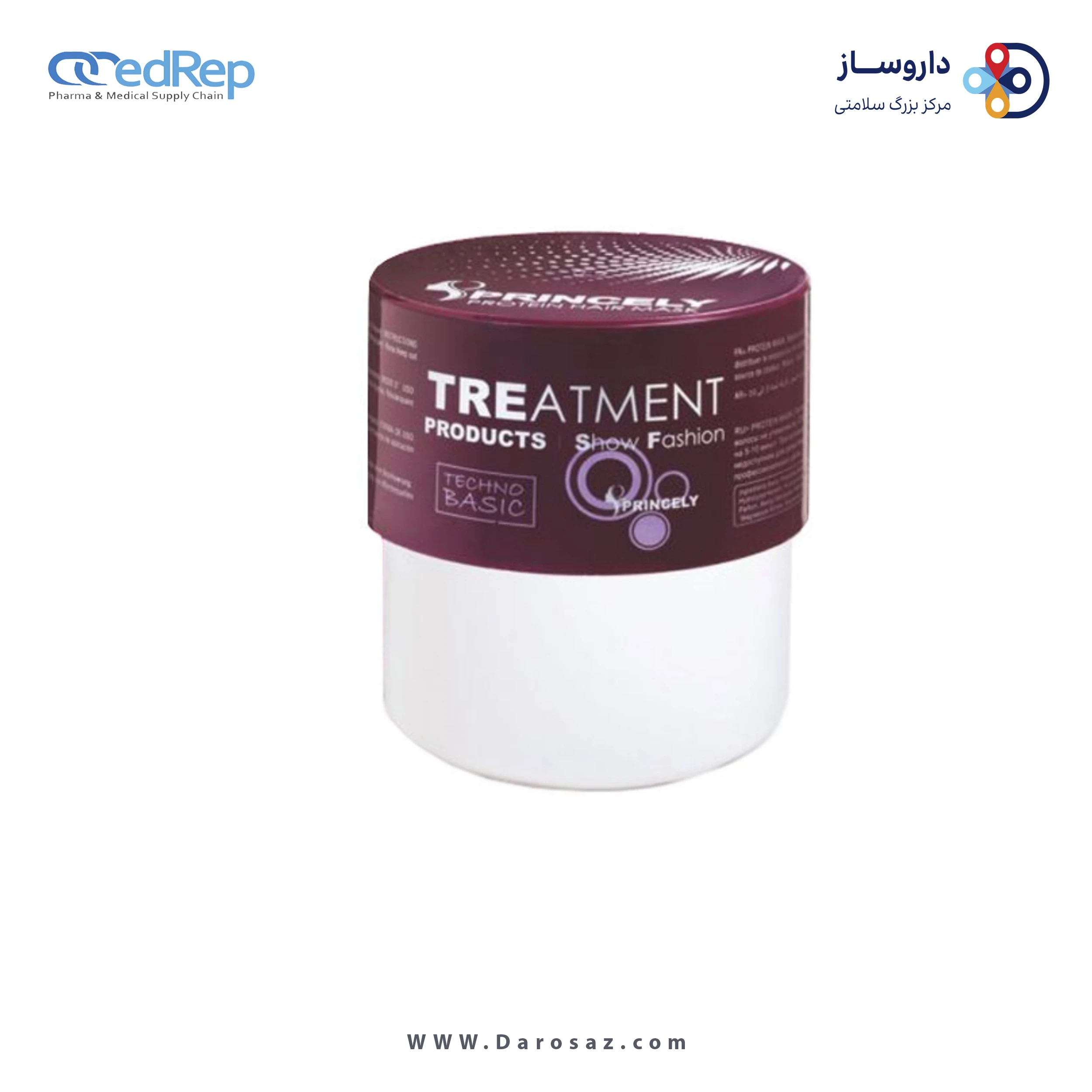فراورده های حالت دهنده ،نرم کننده وتثبیت کننده آرایش مو (کرمها ، لوسیونها وروغنها) PRO PRINCELY PROTEIN MASK