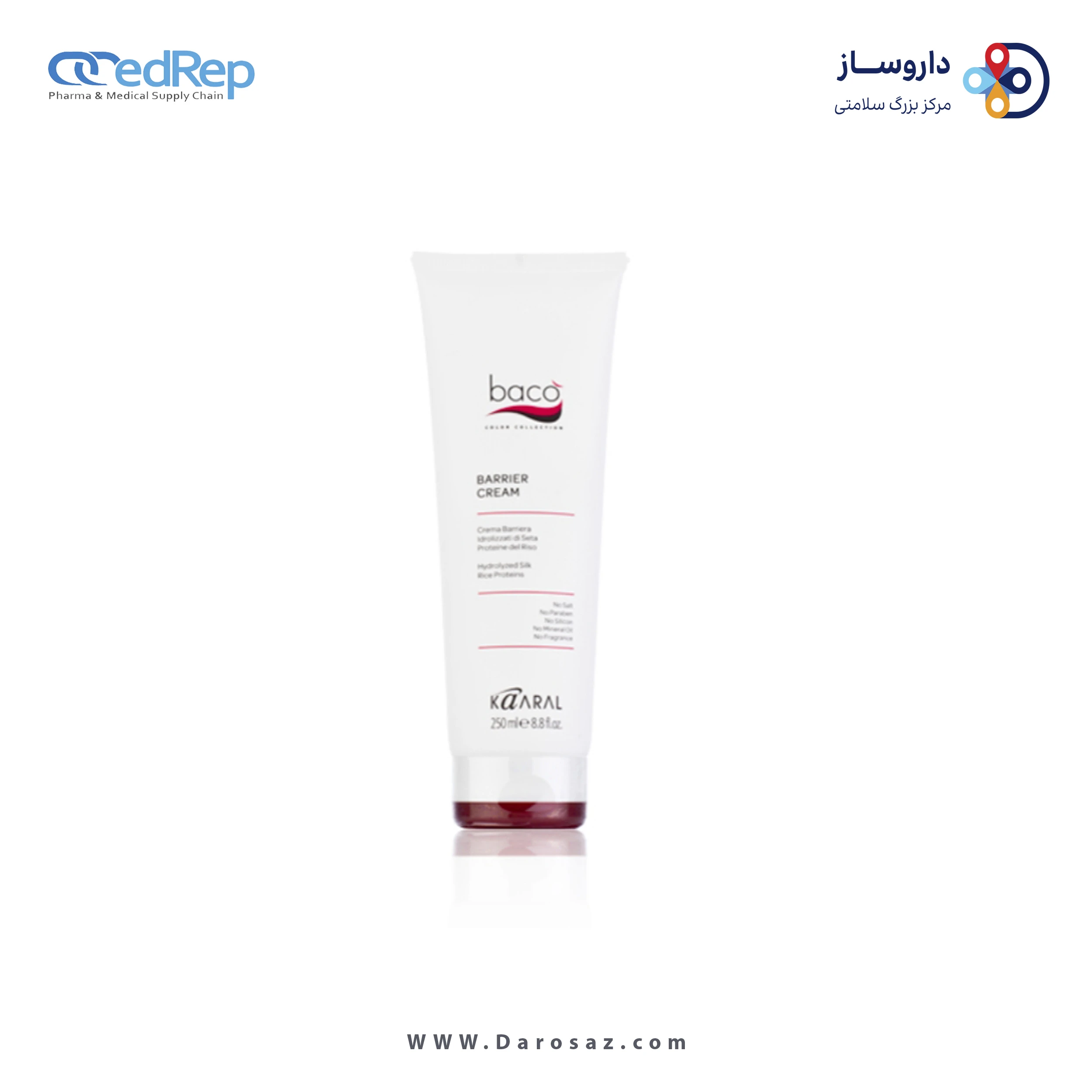 فراورده های حالت دهنده ،نرم کننده وتثبیت کننده آرایش مو (کرمها ، لوسیونها وروغنها) KAARAL Barrier Cream