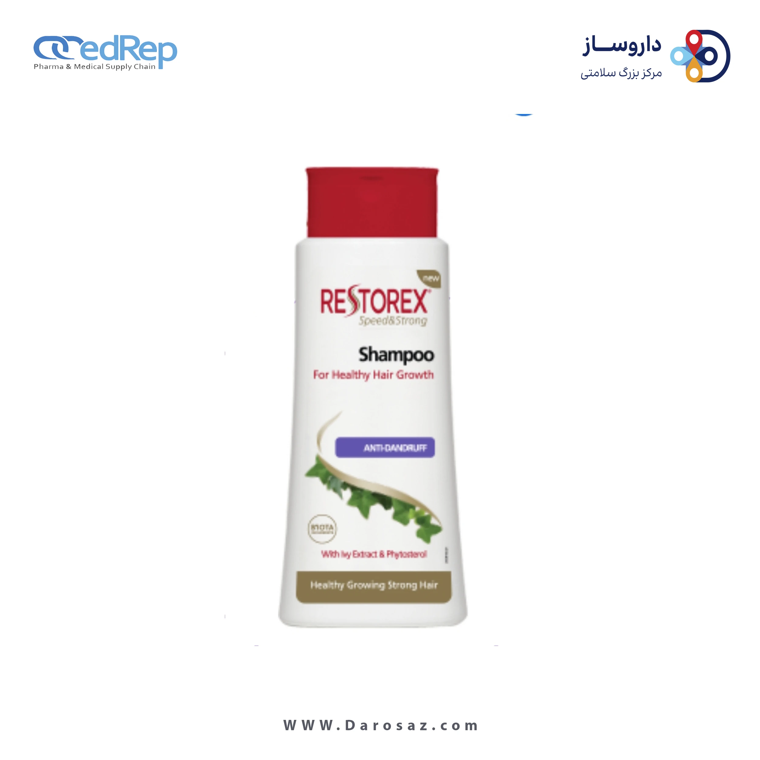فراورده های حالت دهنده ،نرم کننده وتثبیت کننده آرایش مو (کرمها ، لوسیونها وروغنها) RESTOREX Speed & long Conditioner For Faster hair frowtn against hair loss