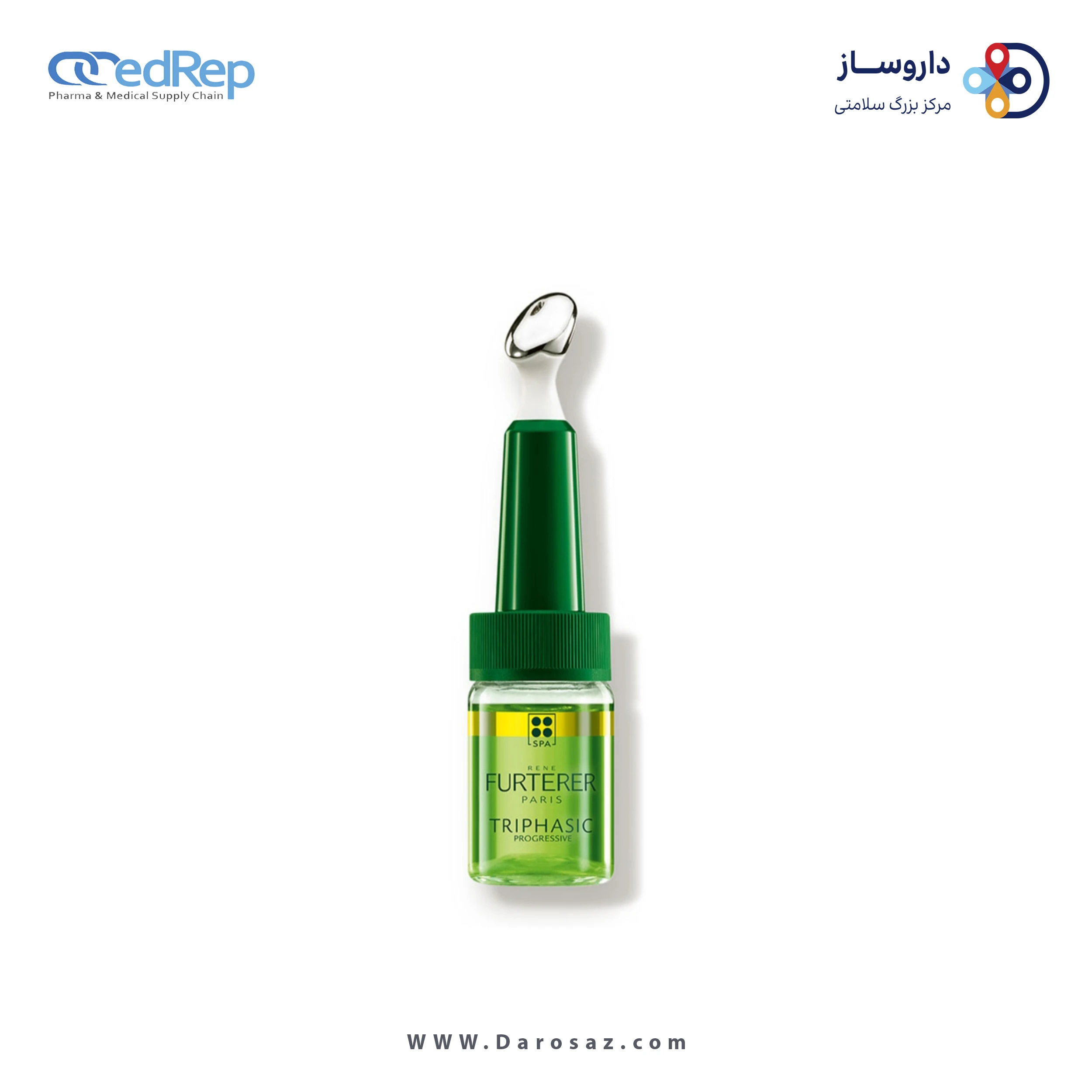 فراورده های حالت دهنده ،نرم کننده وتثبیت کننده آرایش مو (کرمها ، لوسیونها وروغنها) RENE FURTERER TRIPHASIC REGENERATING TREATMENT FOR HAIR LOSS