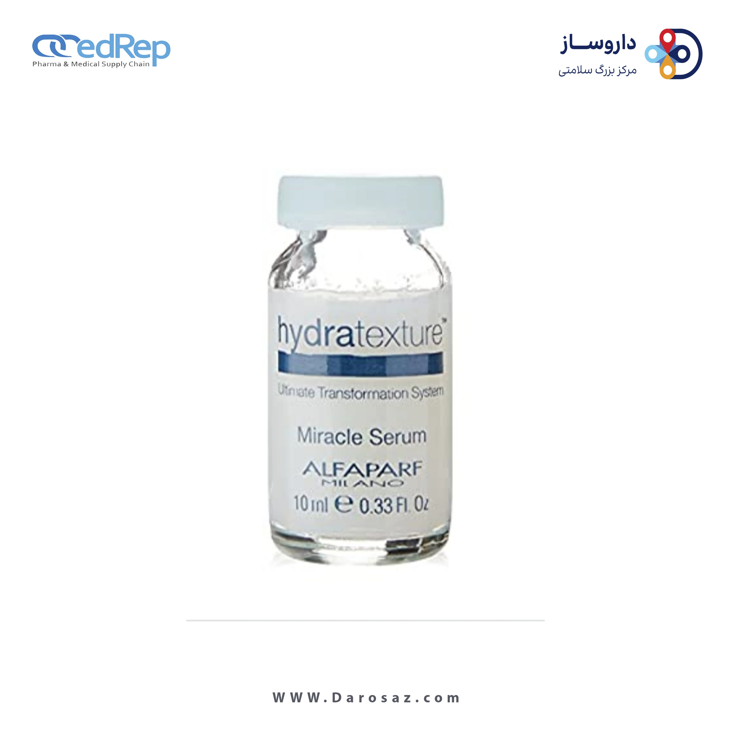 فراورده های حالت دهنده ،نرم کننده وتثبیت کننده آرایش مو (کرمها ، لوسیونها وروغنها) ALFA PARF MILANO HYDRA TEXTURE MIRACLE SERUM (ACTIVE RESTRUCTURING CONCENTRATE)
