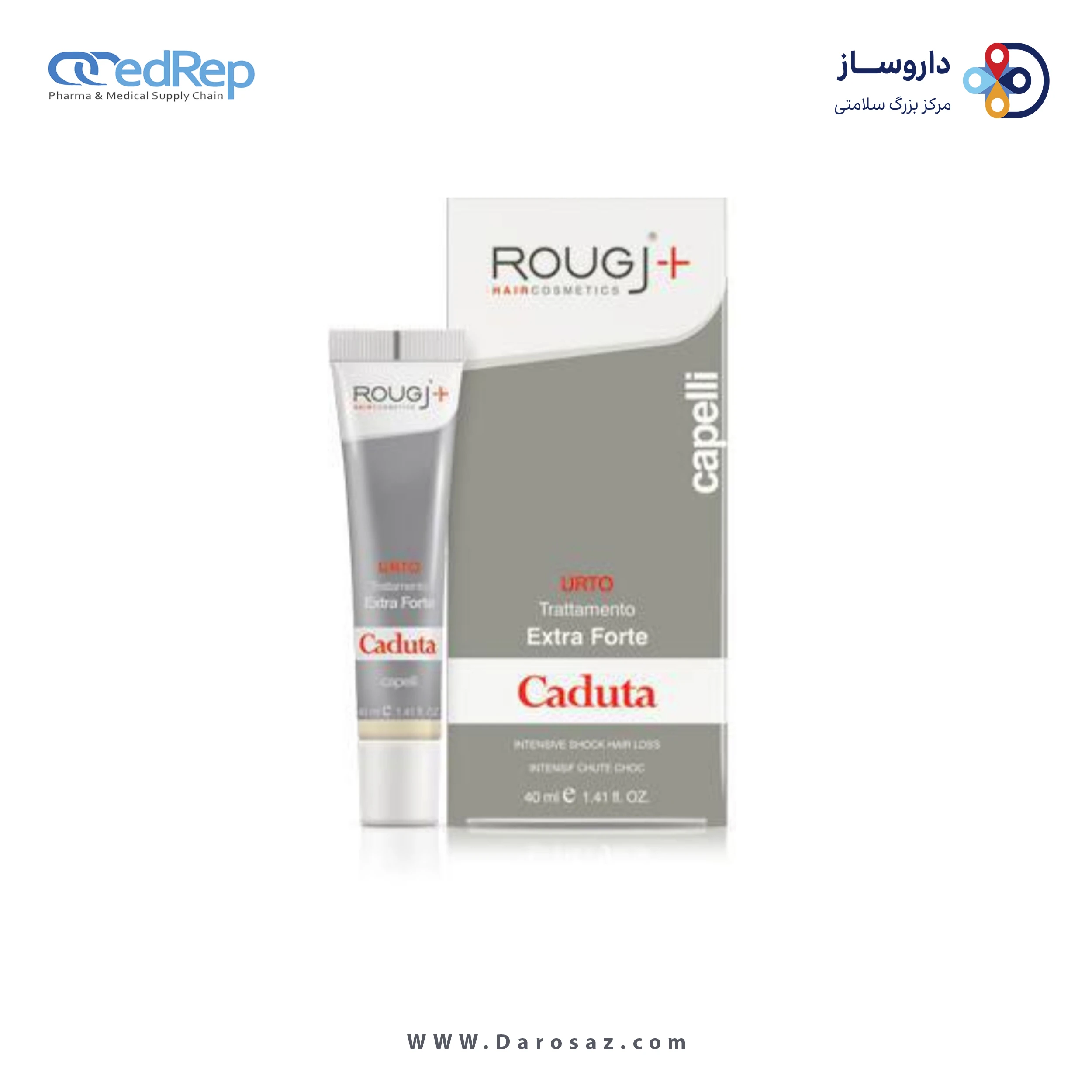 فراورده های حالت دهنده ،نرم کننده وتثبیت کننده آرایش مو (کرمها ، لوسیونها وروغنها) ROUGJ FALL SHOCK