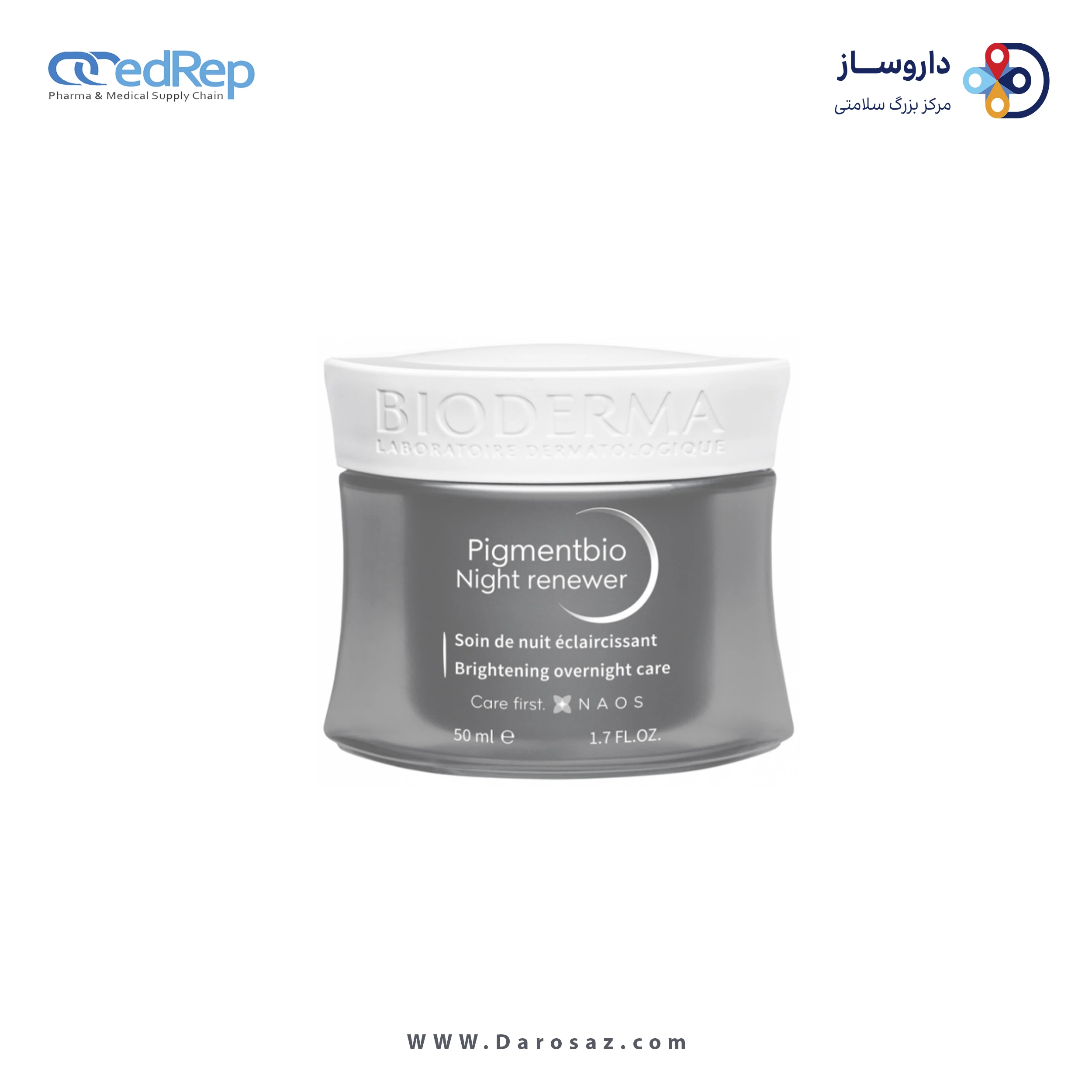 کرمها ، امولسیونها ، لوسیونها ، ژلها و روغنها برای پوست (دست ، صورت ، پا و...)BIODERMA PIGMENTBIO NIGHT RENEWER 50 ml