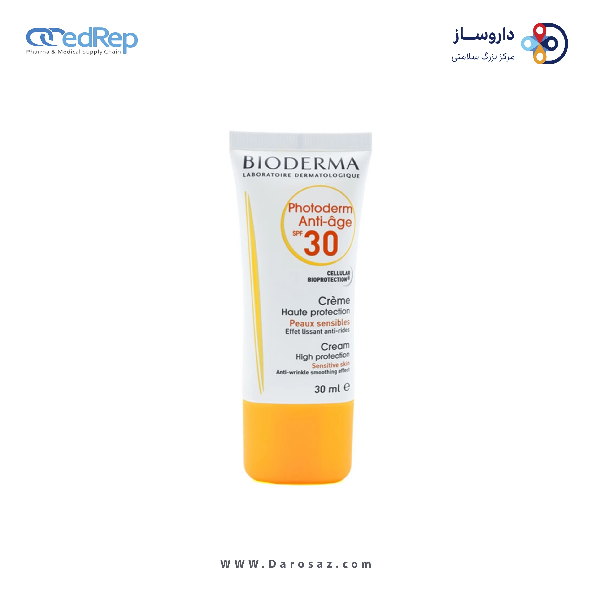 فراورده های ضد چروک BIODERMA PHOTODERM ANTI AGE SPF30 CREAM