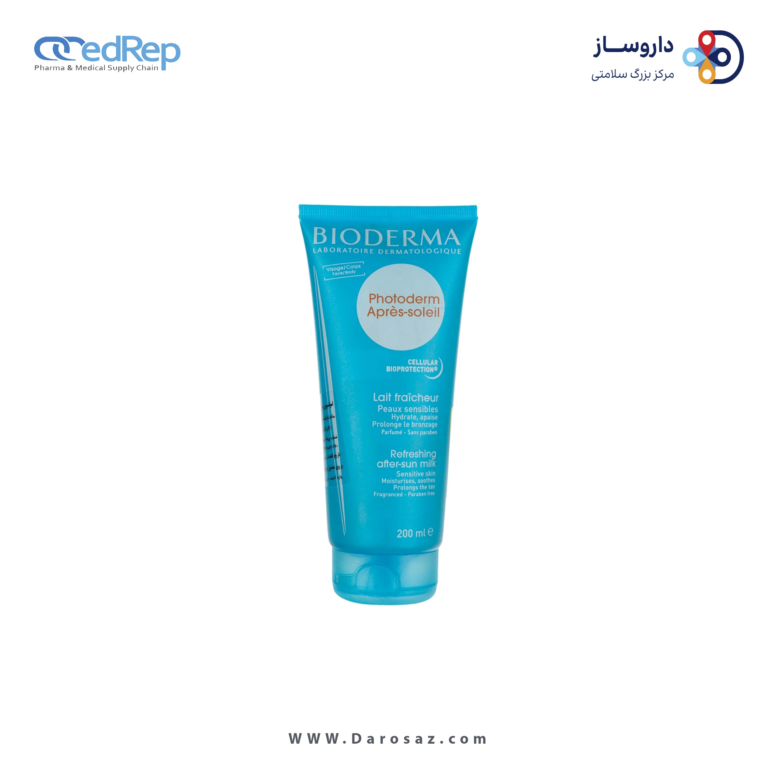 کرمها ، امولسیونها ، لوسیونها ، ژلها و روغنها برای پوست (دست ، صورت ، پا و...)BIODERMA Photoderm Apres Soleil After Sun 200ml