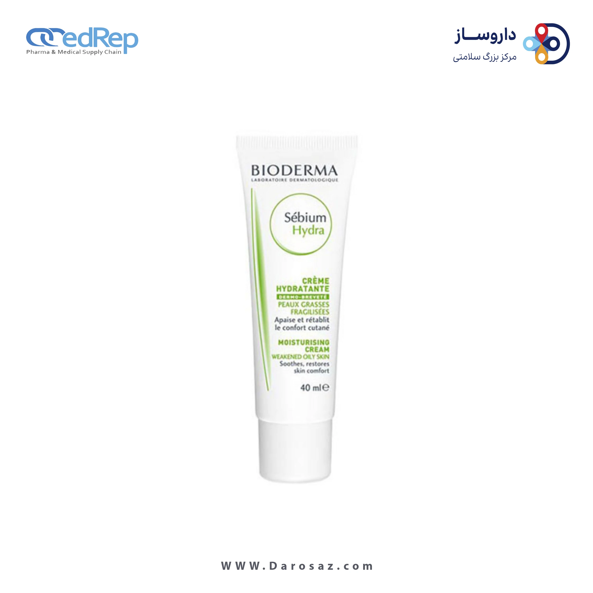 کرمها ، امولسیونها ، لوسیونها ، ژلها و روغنها برای پوست (دست ، صورت ، پا و...)BIODERMA Sebium Hydra Creme Hydratante