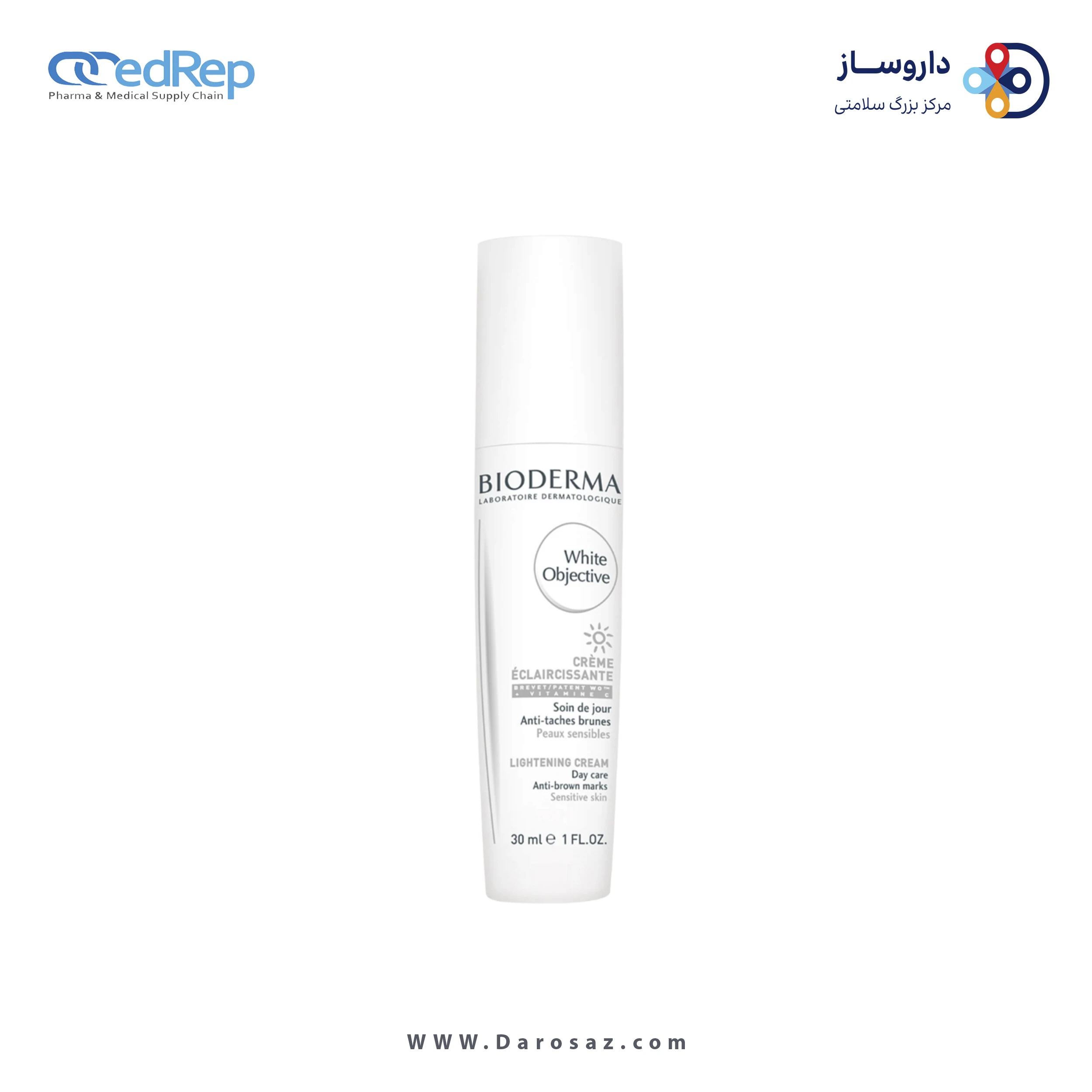 کرمها ، امولسیونها ، لوسیونها ، ژلها و روغنها برای پوست (دست ، صورت ، پا و...)BIODERMA White Objective H2O