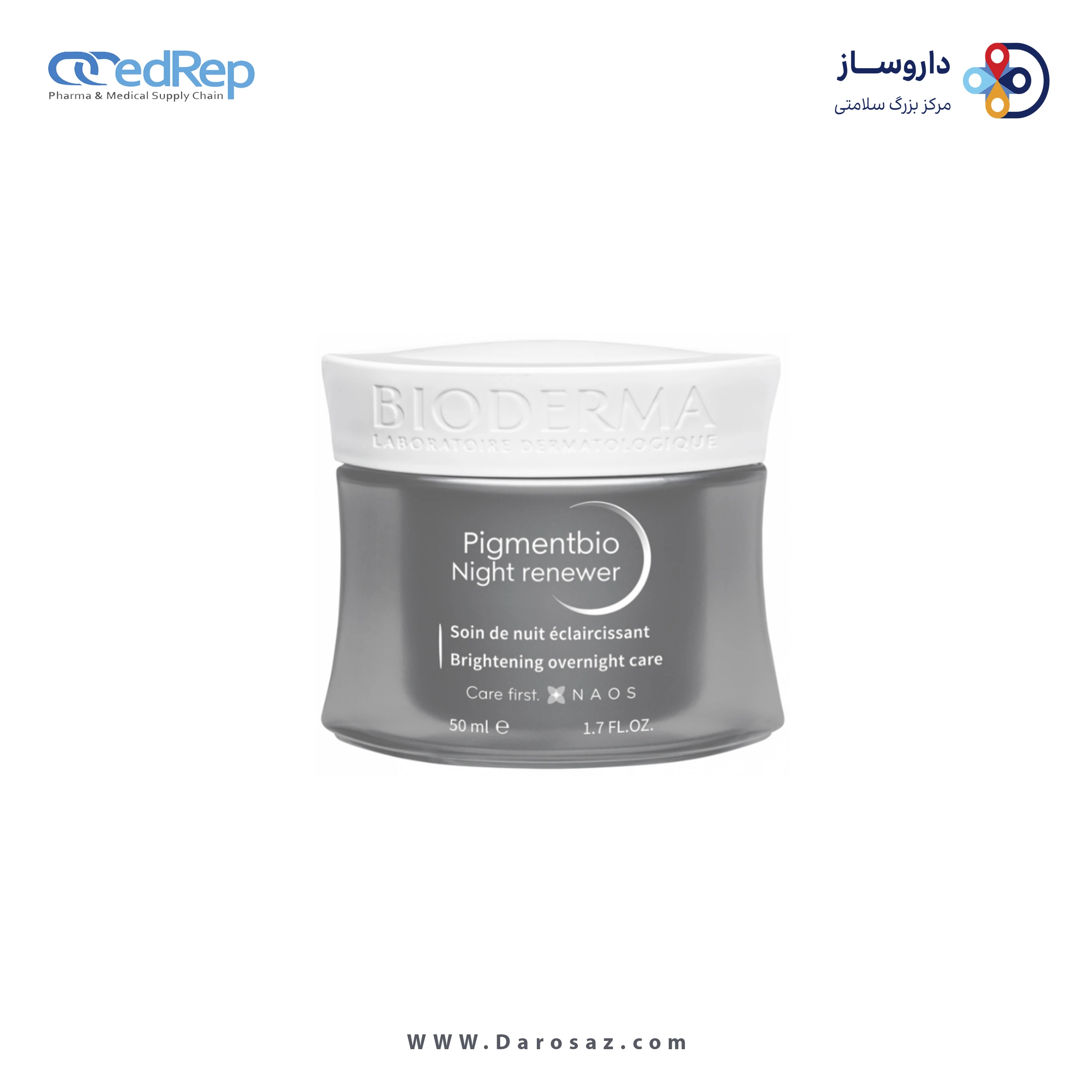 کرمها ، امولسیونها ، لوسیونها ، ژلها و روغنها برای پوست (دست ، صورت ، پا و...)BIODERMA PIGMENTBIO NIGHT RENEWER 50 ml