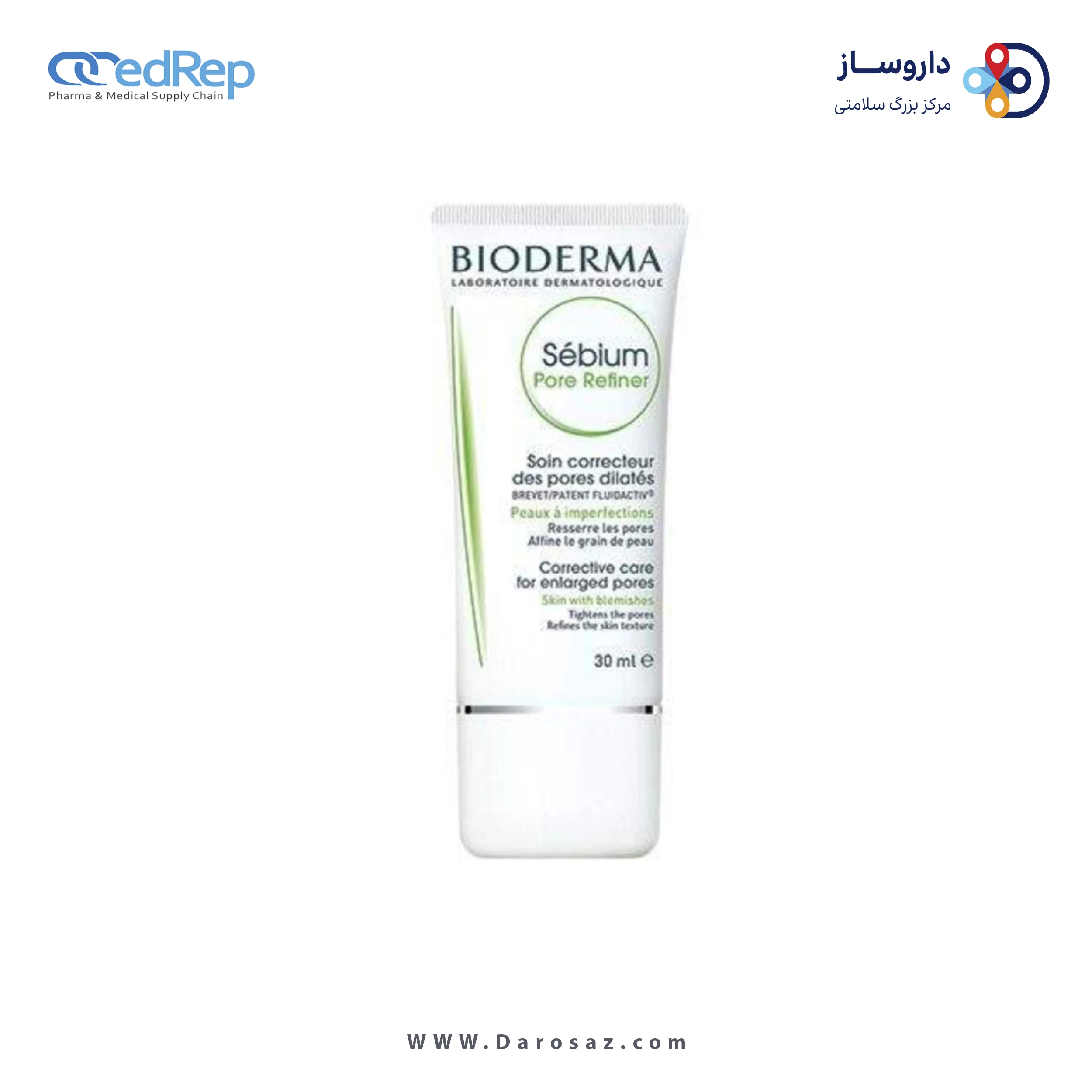 کرمها ، امولسیونها ، لوسیونها ، ژلها و روغنها برای پوست (دست ، صورت ، پا و...)BIODERMA SEBIUM PORE REFINER
