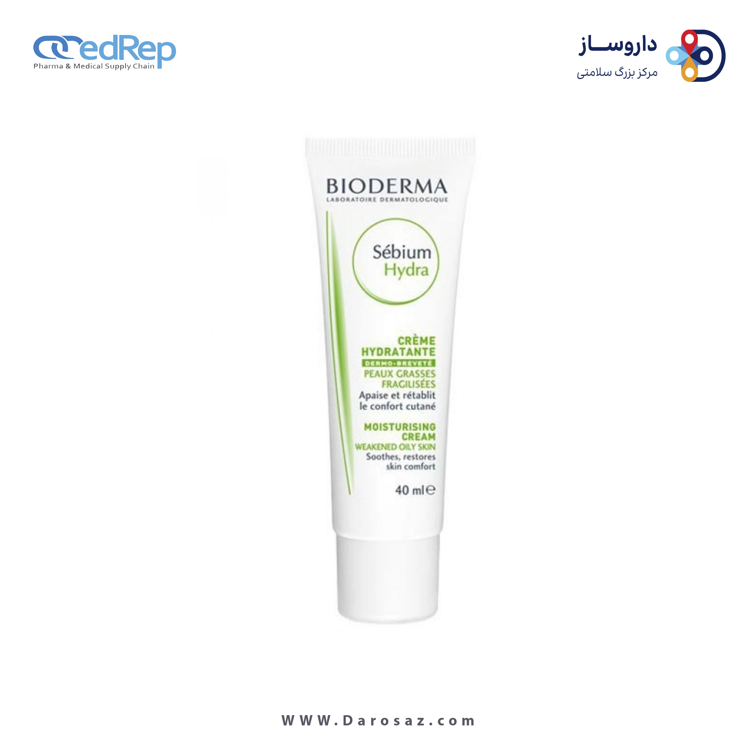 کرمها ، امولسیونها ، لوسیونها ، ژلها و روغنها برای پوست (دست ، صورت ، پا و...)BIODERMA SEBIUM HYDRA