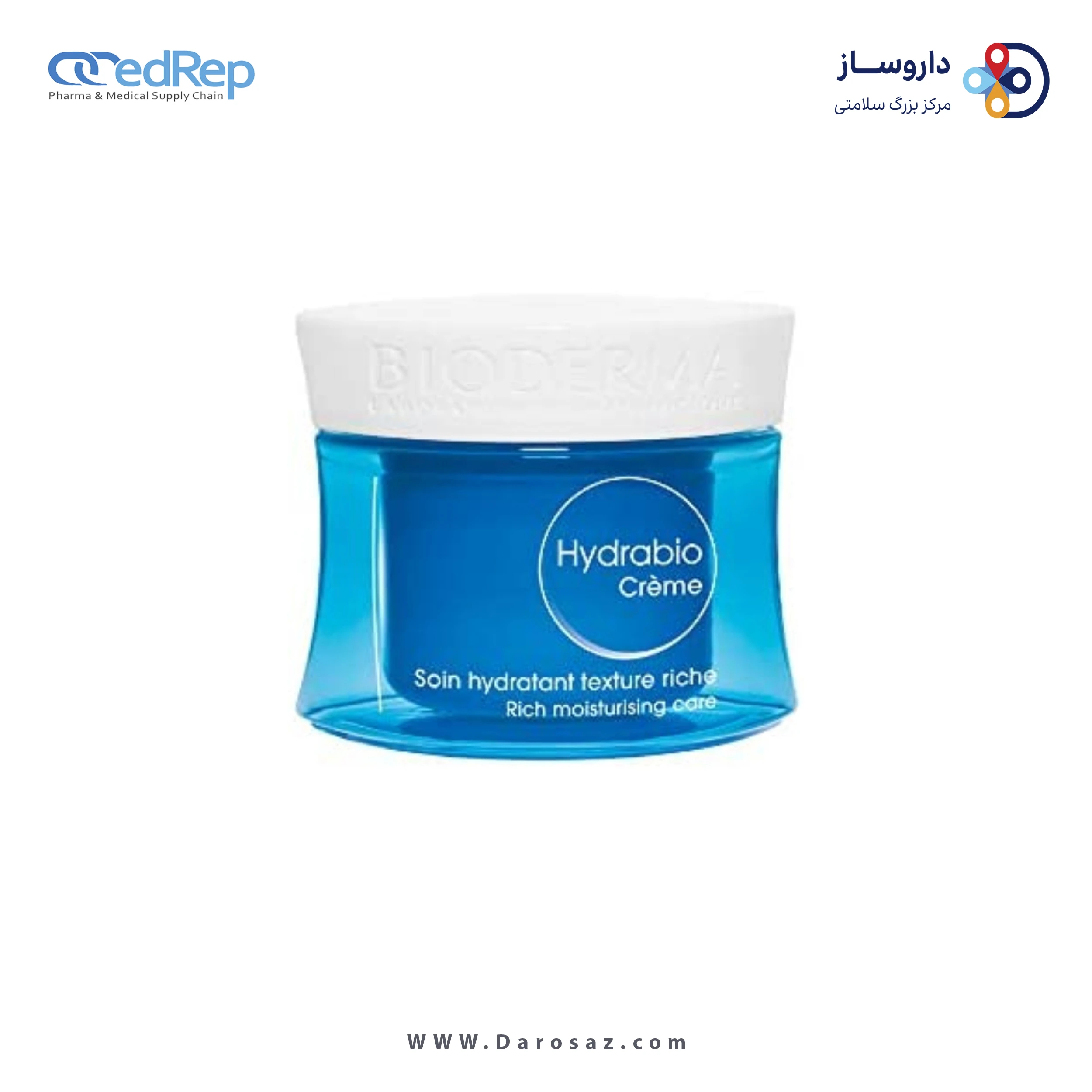 کرمها ، امولسیونها ، لوسیونها ، ژلها و روغنها برای پوست (دست ، صورت ، پا و...)BIODERMA HYDRABIO RICH