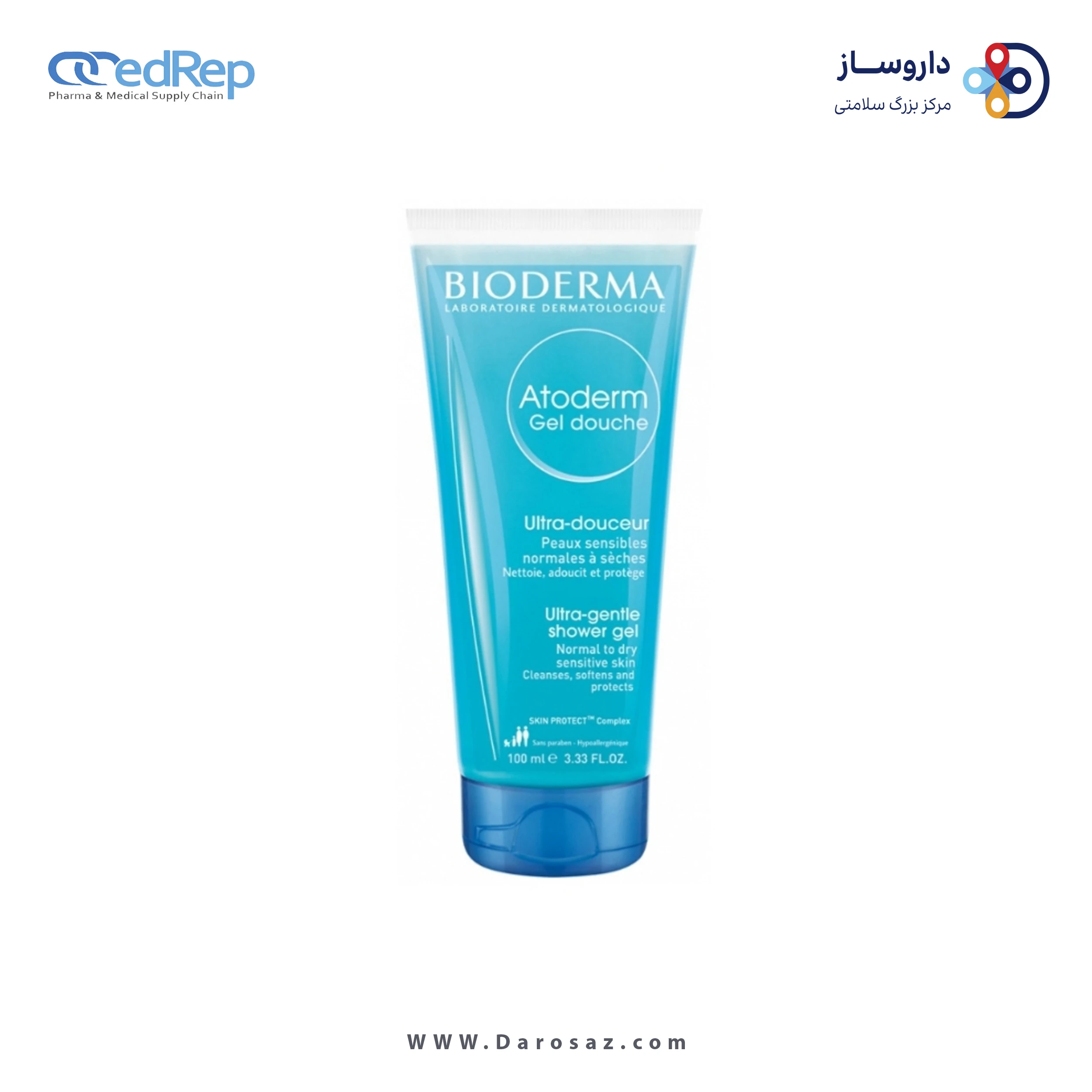 شامپو بدن BIODERMA ATODERM SHOWER GEL 100 ML