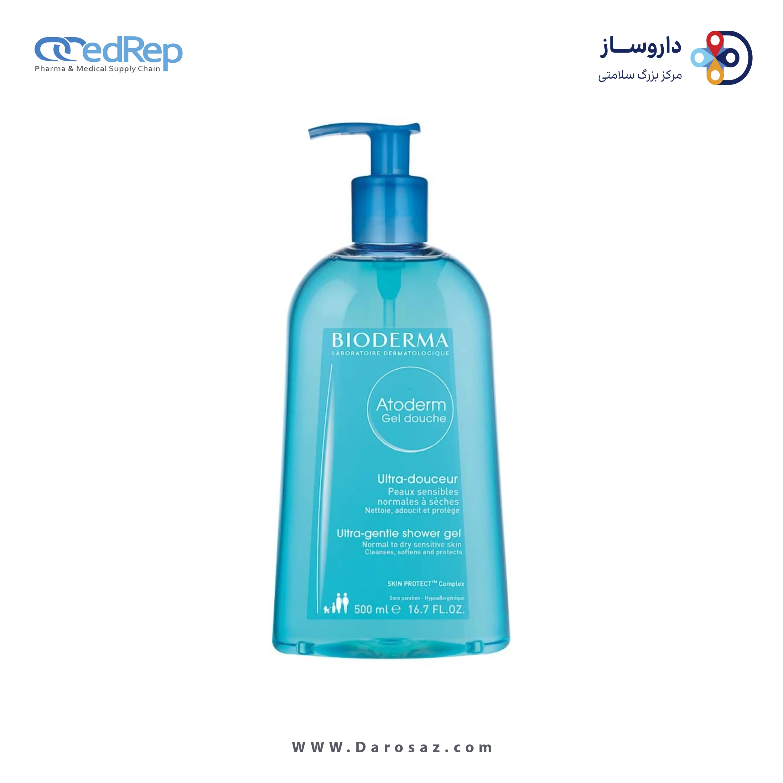 شامپو بدن BIODERMA ATODERM SHOWER GEL 500 ML