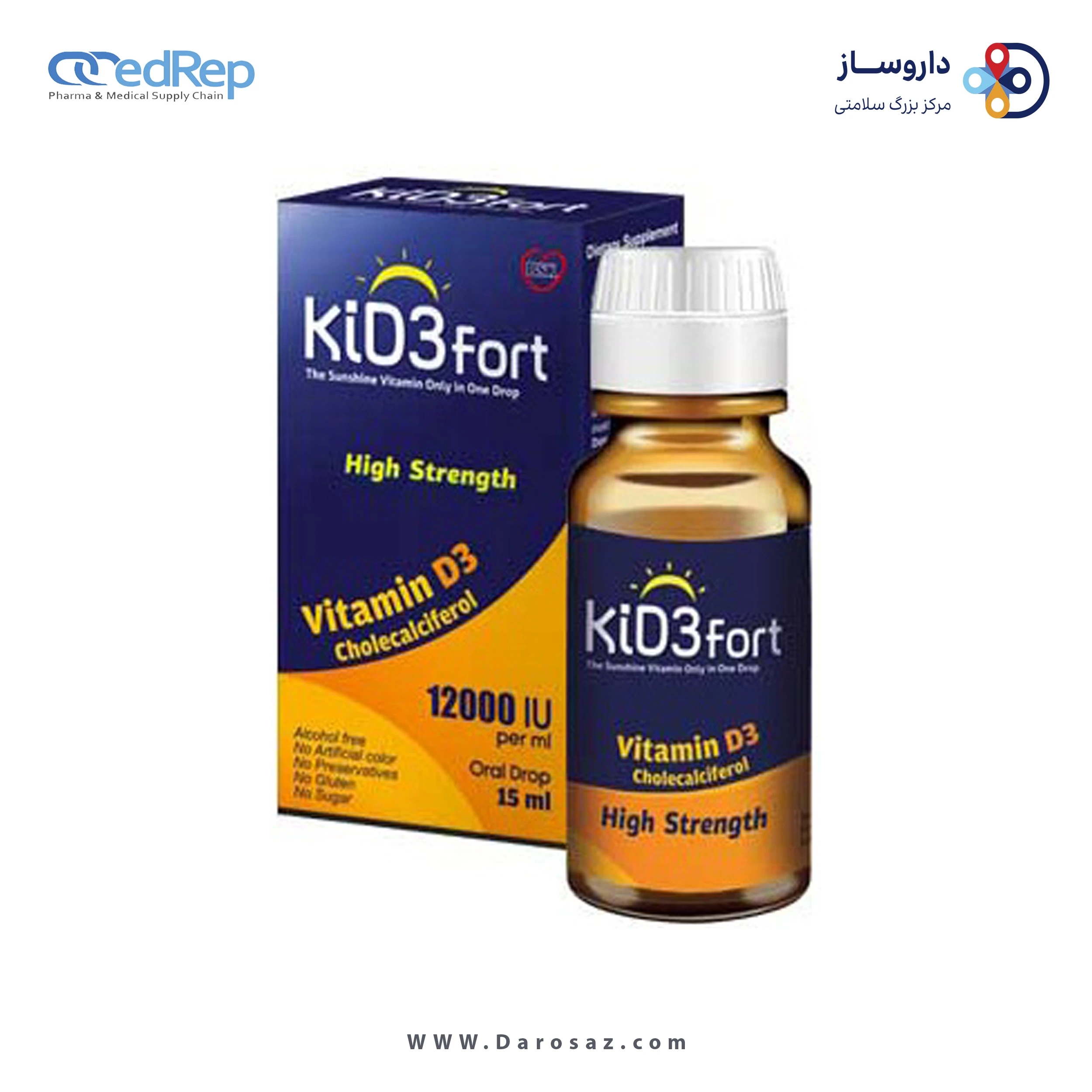 کید3 فورت 15 میلی لیتر قطره خورکی