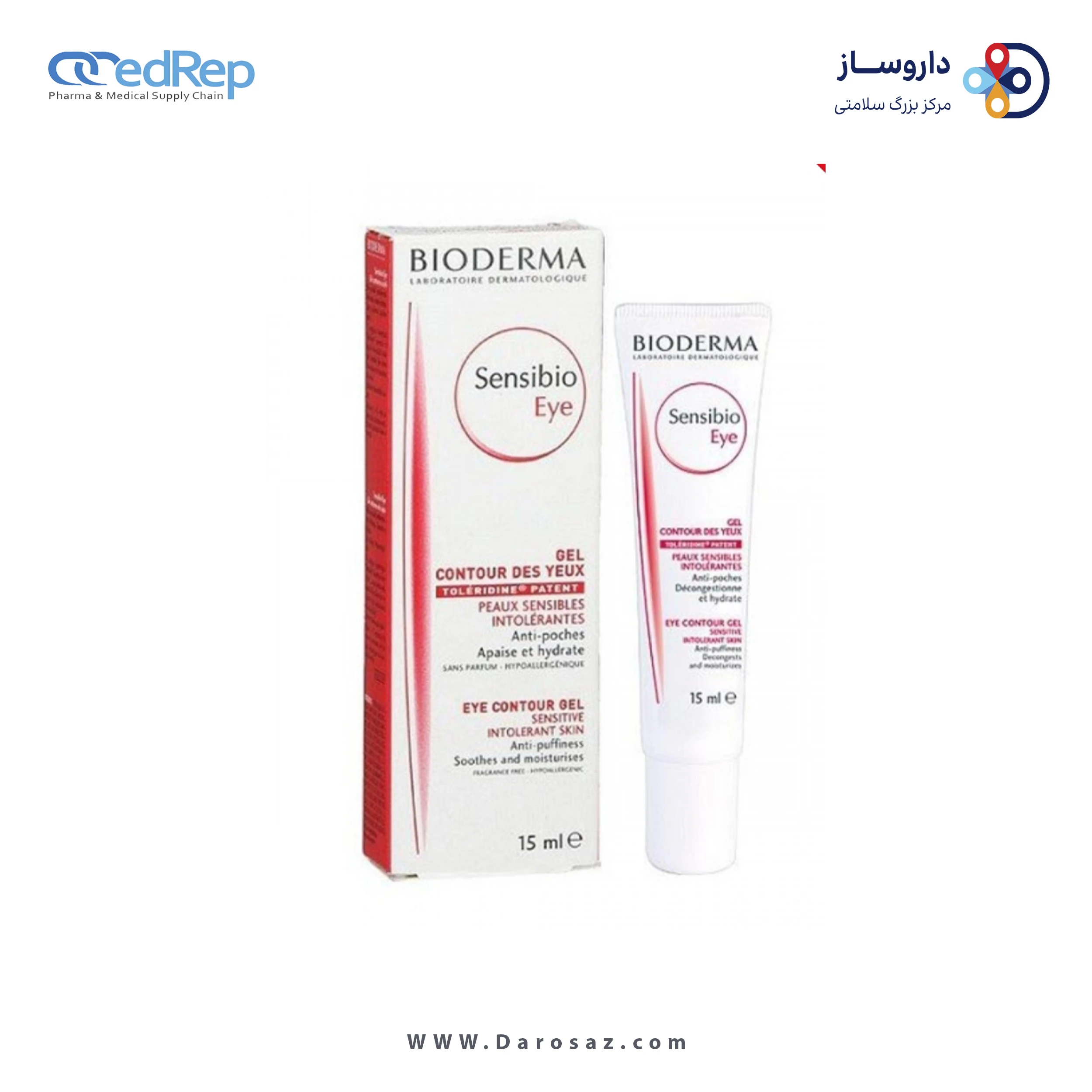 کرمها ، امولسیونها ، لوسیونها ، ژلها و روغنهاBIODERMA SENSIBIO EYE GEL