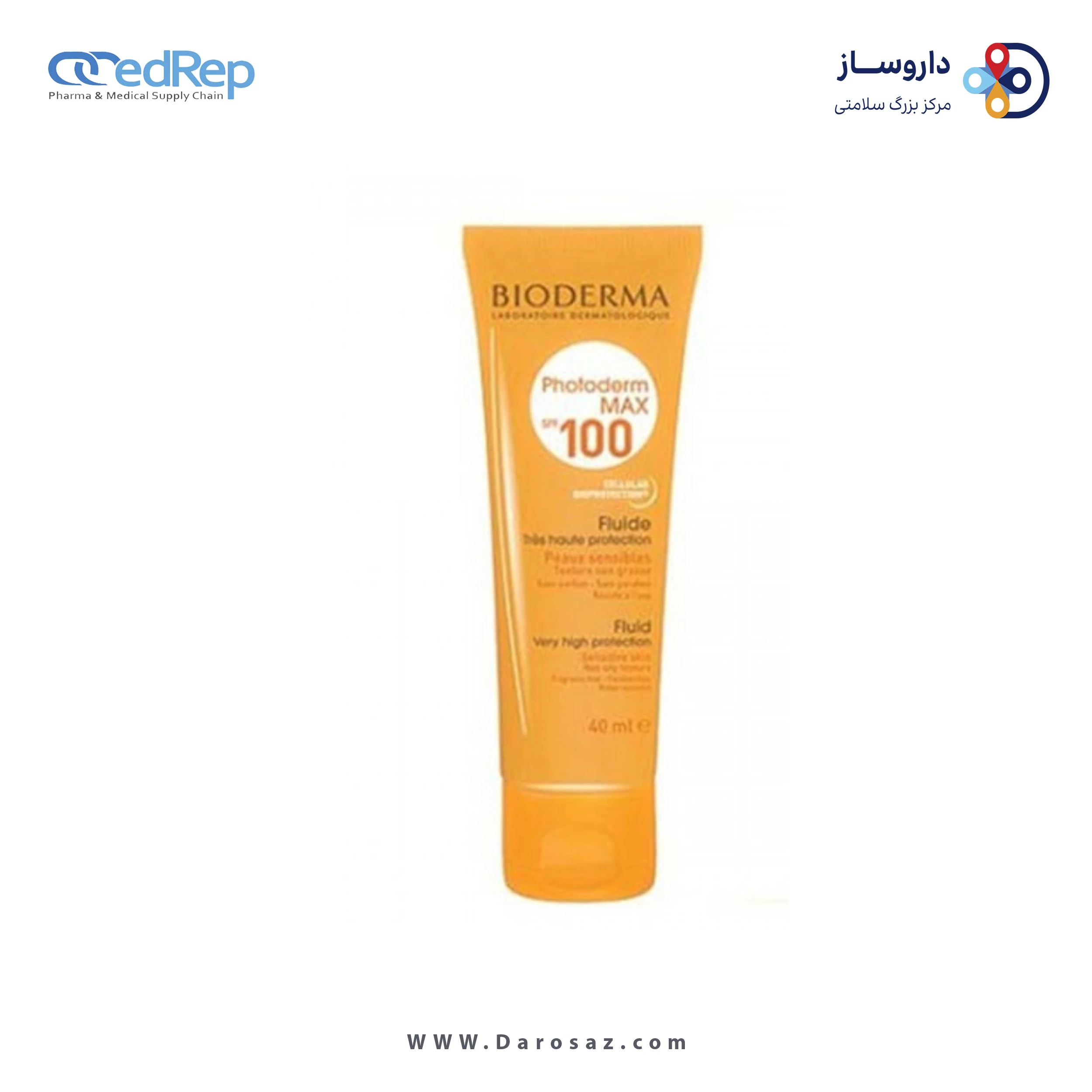 فراورده های برای حمام آفتاب BIODERMA Photoderm Max Sun Fluid SPF100