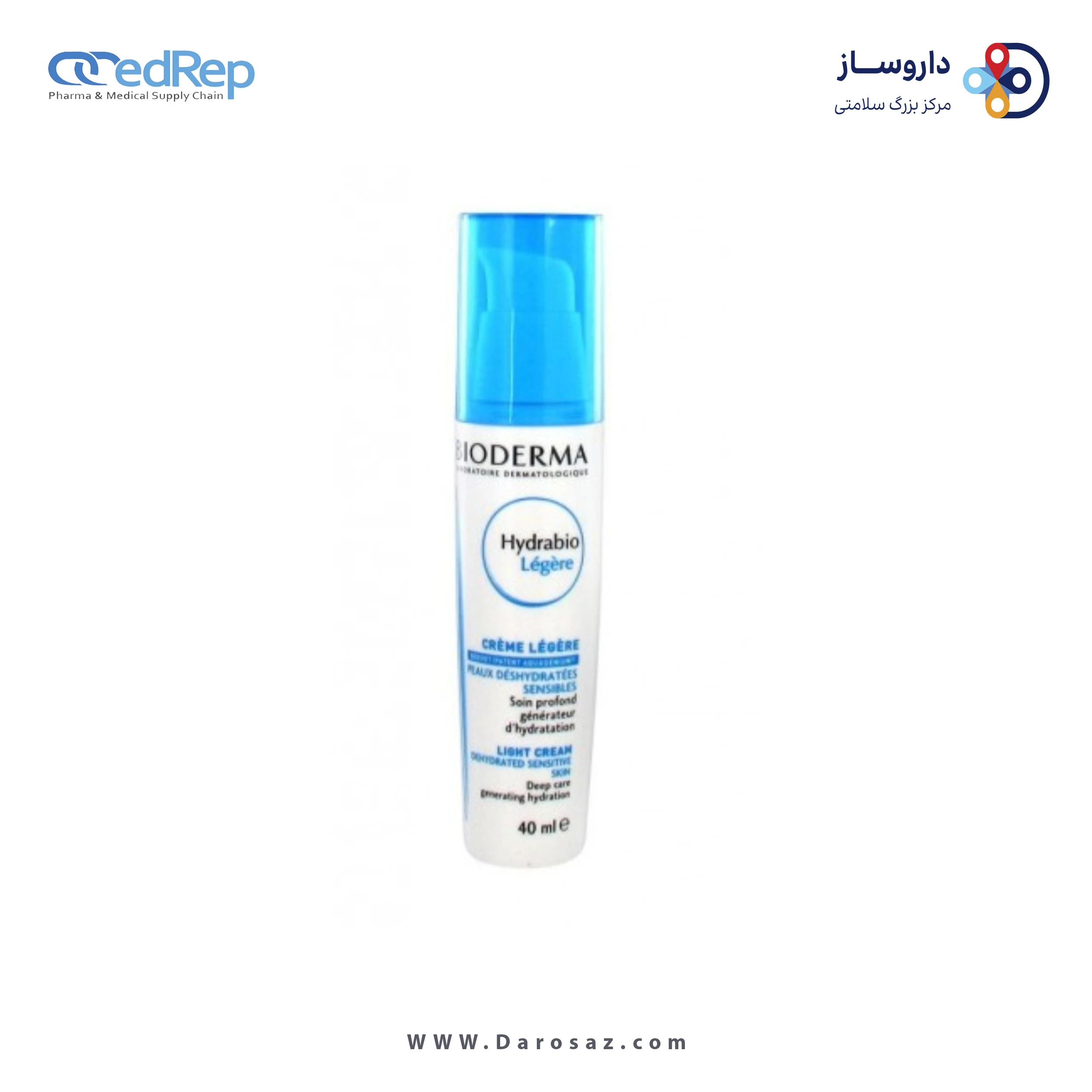کرمها ، امولسیونها ، لوسیونها ، ژلها و روغنها برای پوست (دست ، صورت ، پا و...)BIODERMA Sebium Hydra 40ml