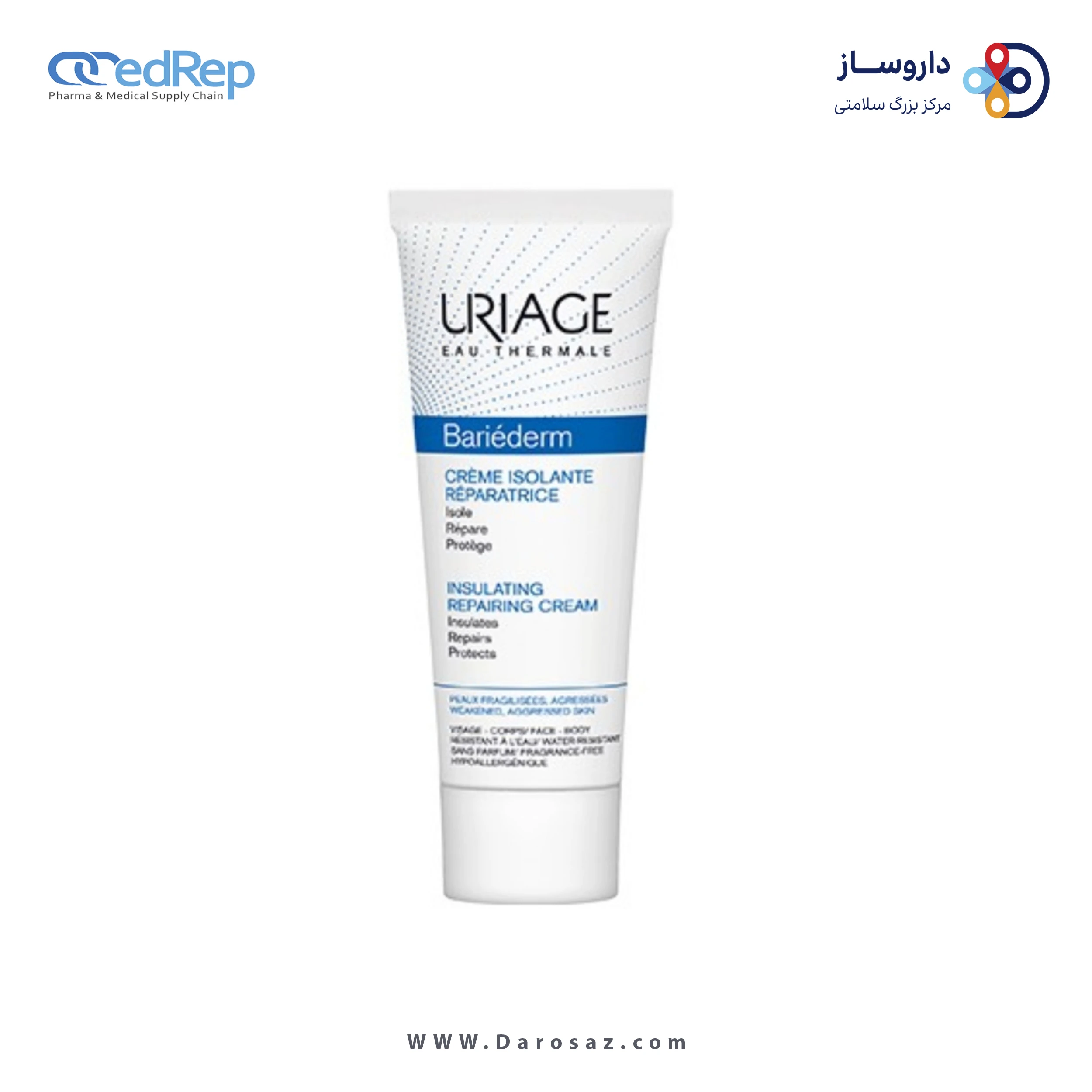 کرمها ، امولسیونها ، لوسیونها ، ژلها و روغنها برای پوست (دست ، صورت ، پا و...)URIAGE Bariederm Cream (Barrier Cream Reconstructive)